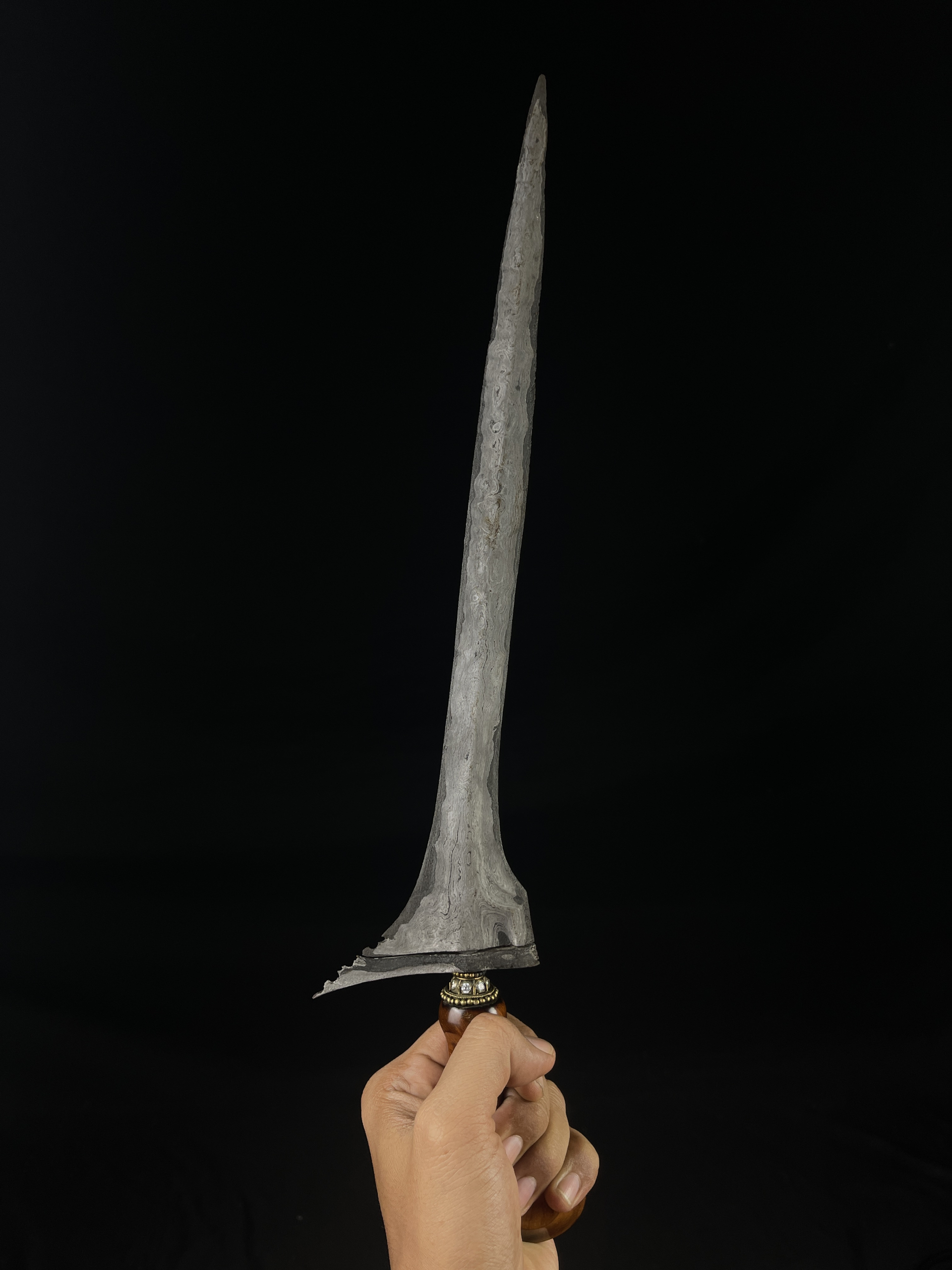 Keris Jalak Ngore Tangguh Mangkunegaran Pamor Pedaringan Kebak