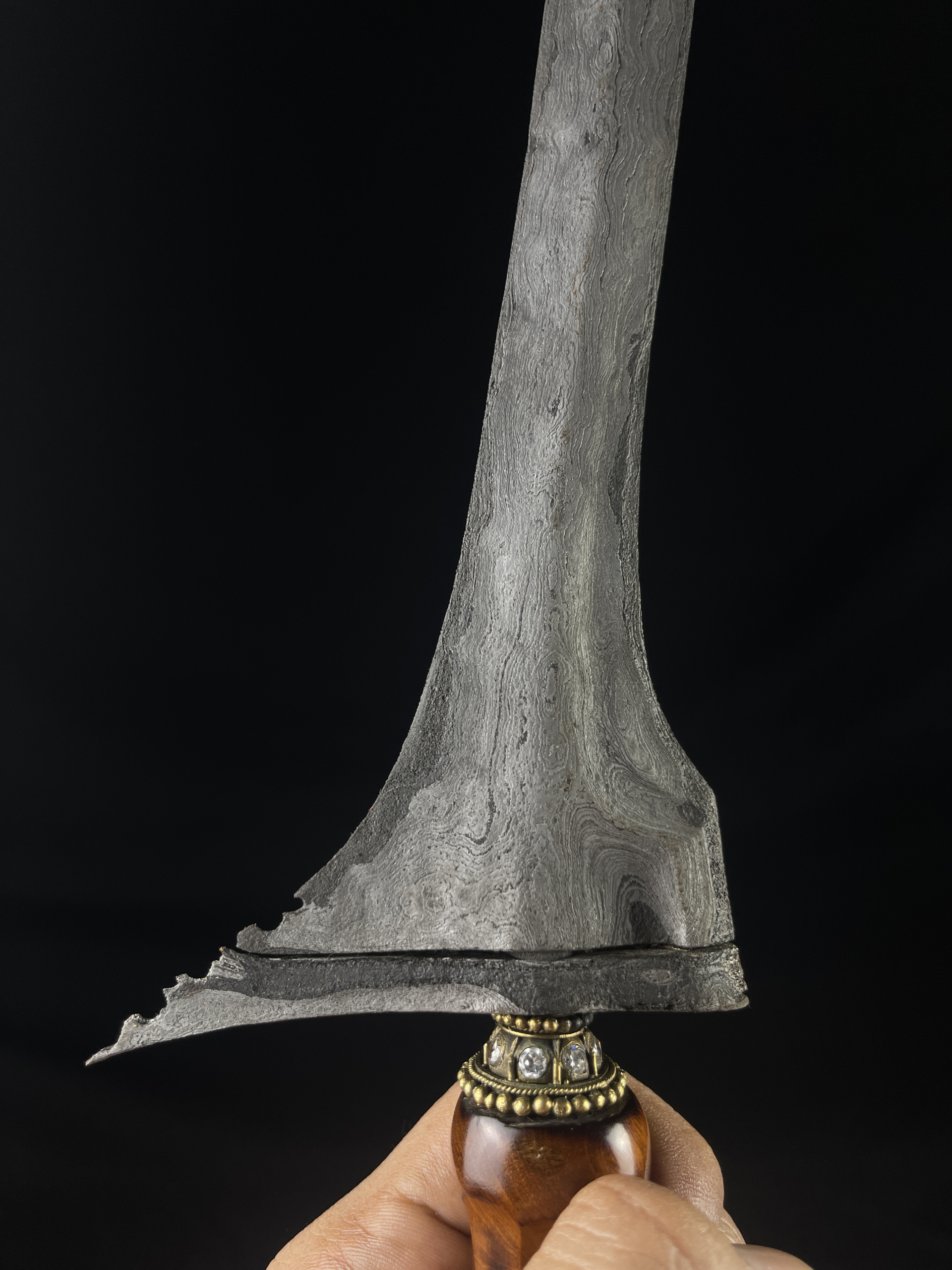 Keris Jalak Ngore Tangguh Mangkunegaran Pamor Pedaringan Kebak