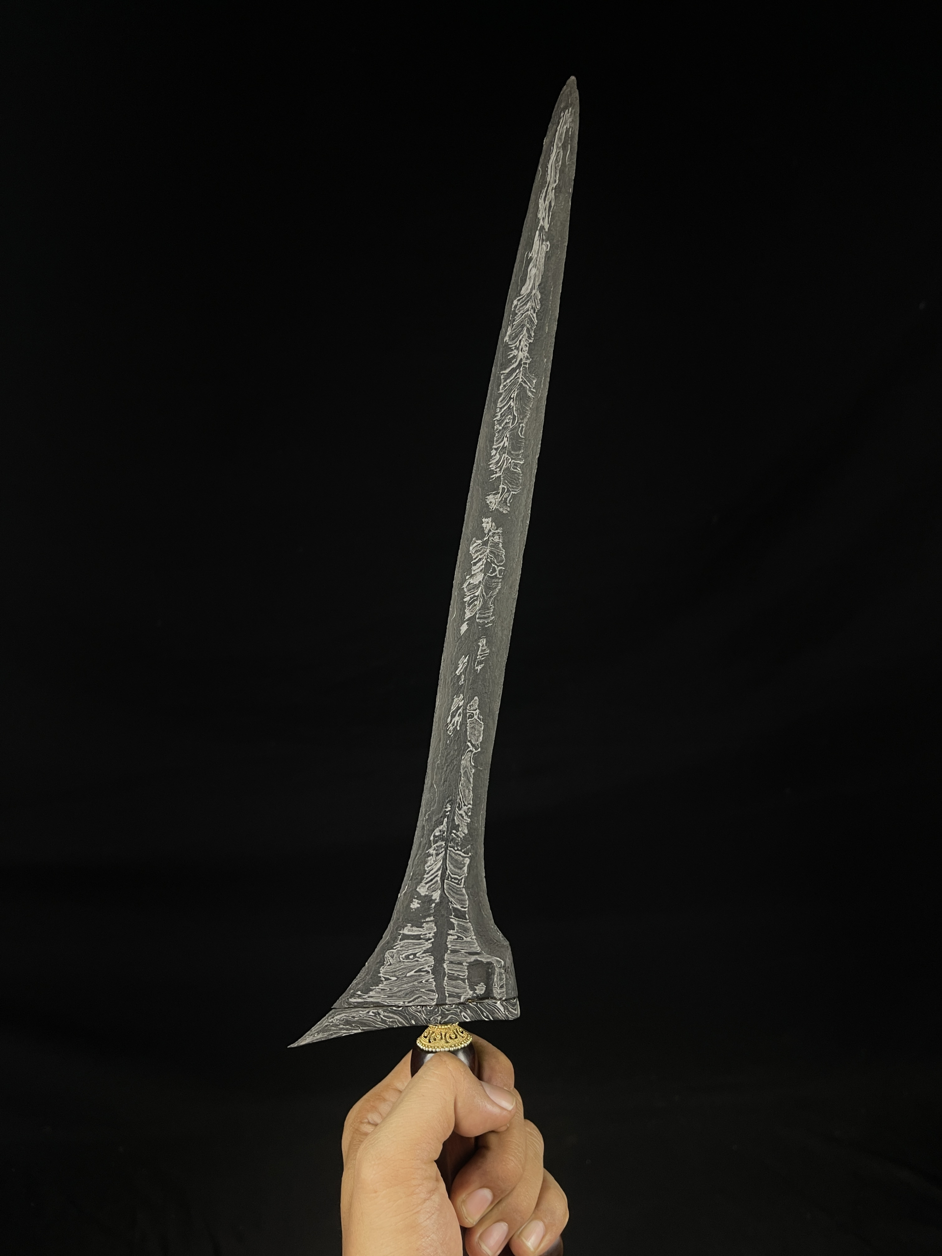 Keris Pamor Lar Gangsir Sepuh