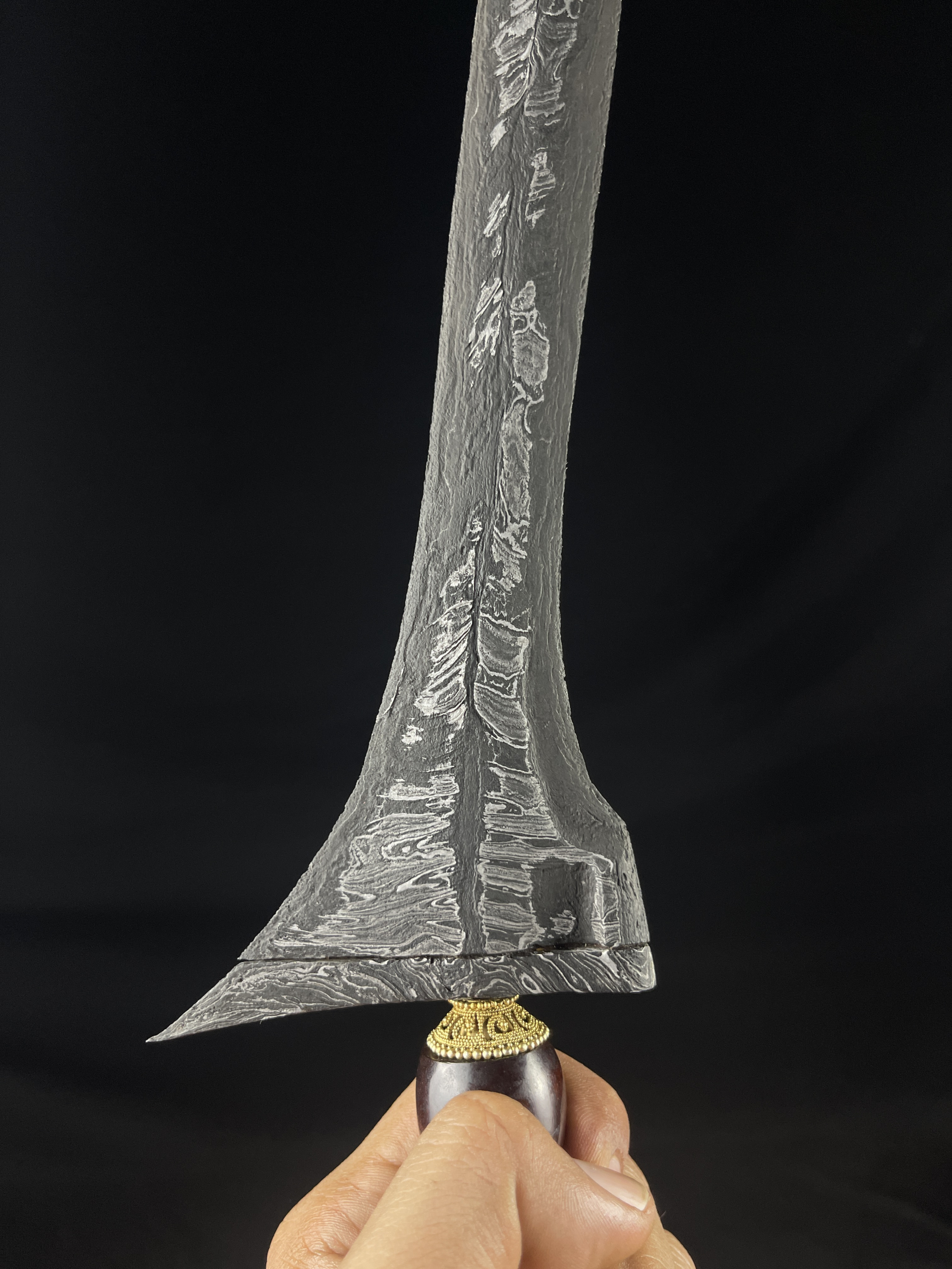 Keris Pamor Lar Gangsir Sepuh