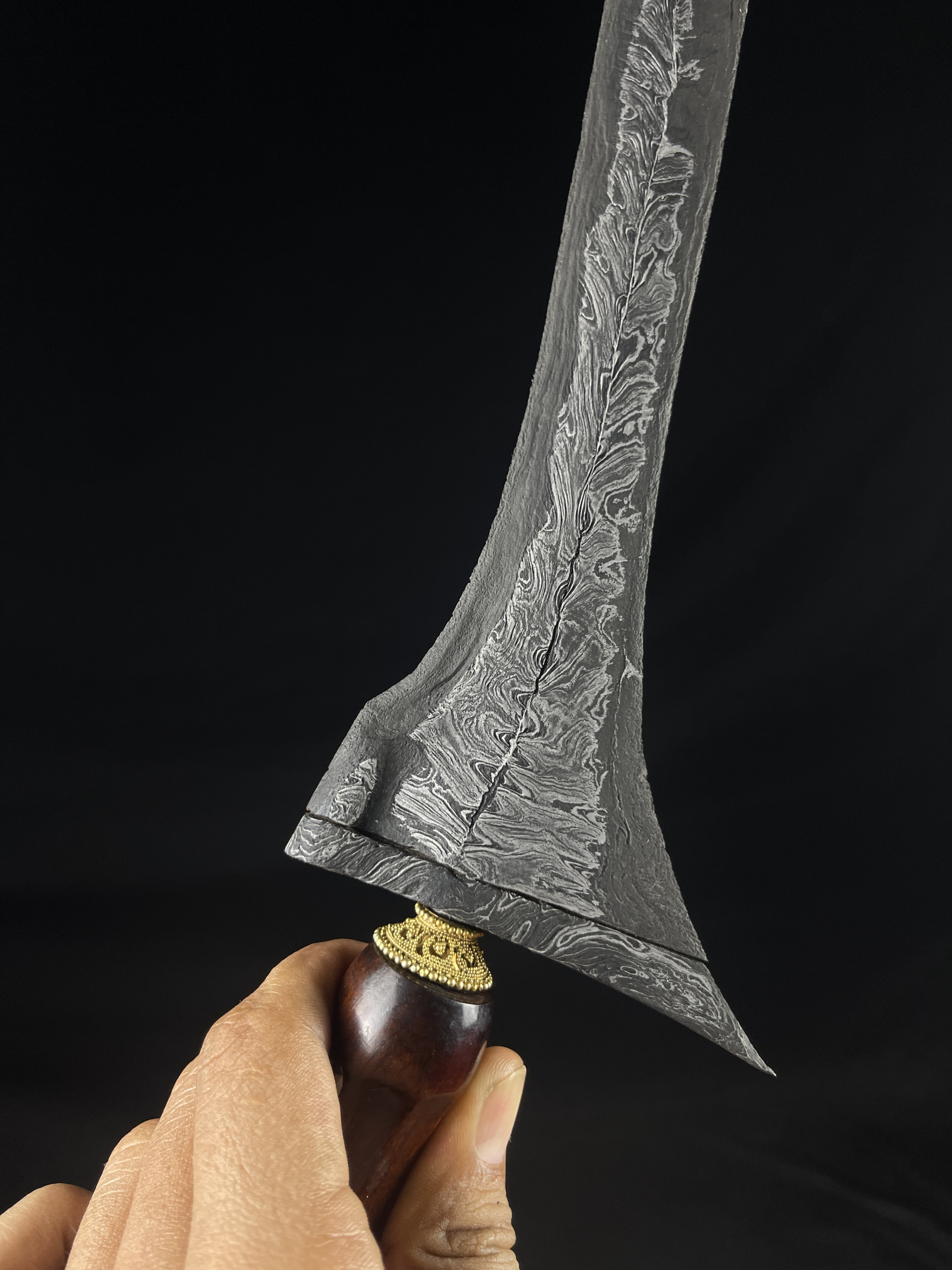 Keris Pamor Lar Gangsir Sepuh