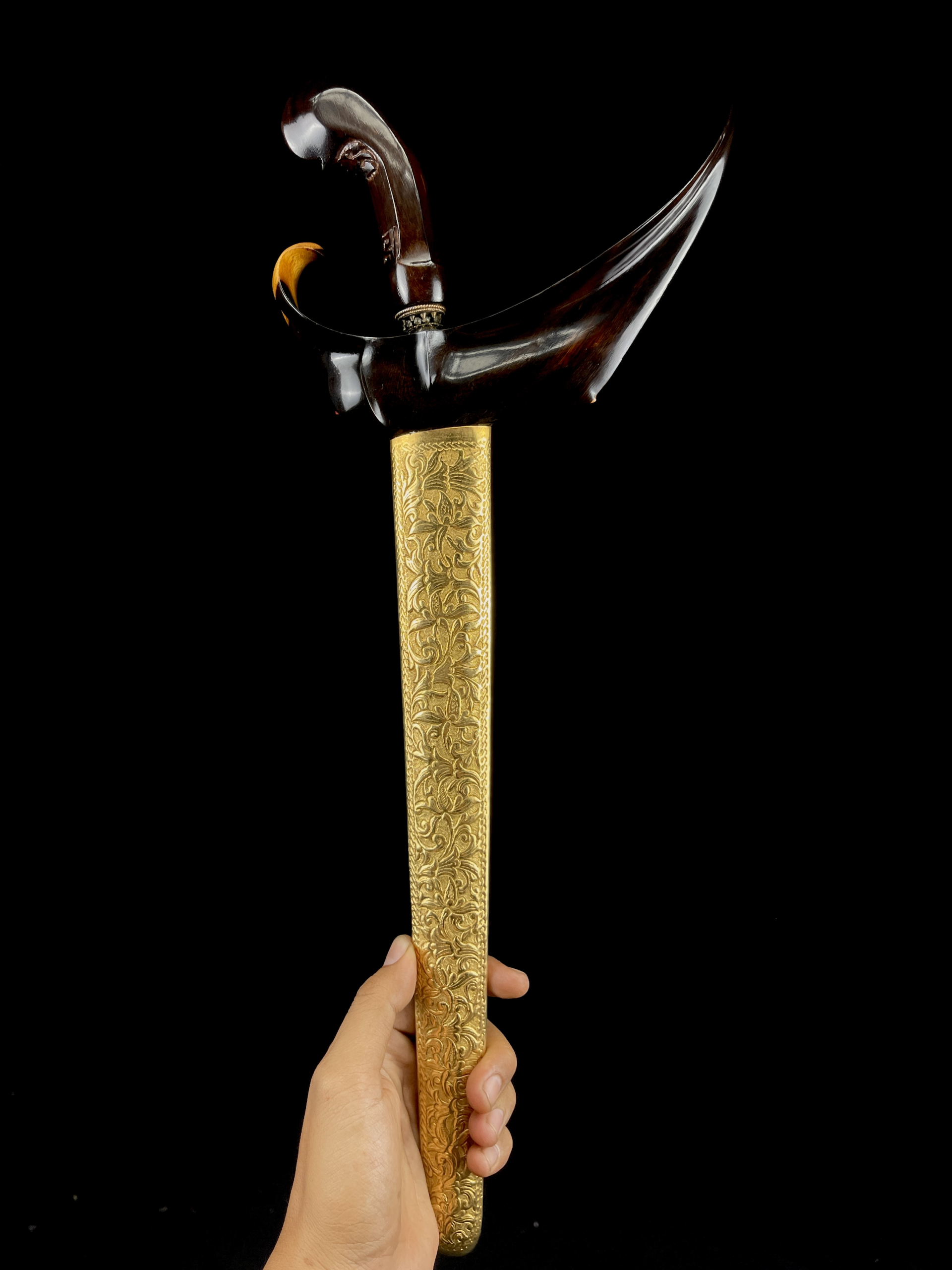 Keris Tilam Upih Pamor Wos Wutah Tuban Sepuh