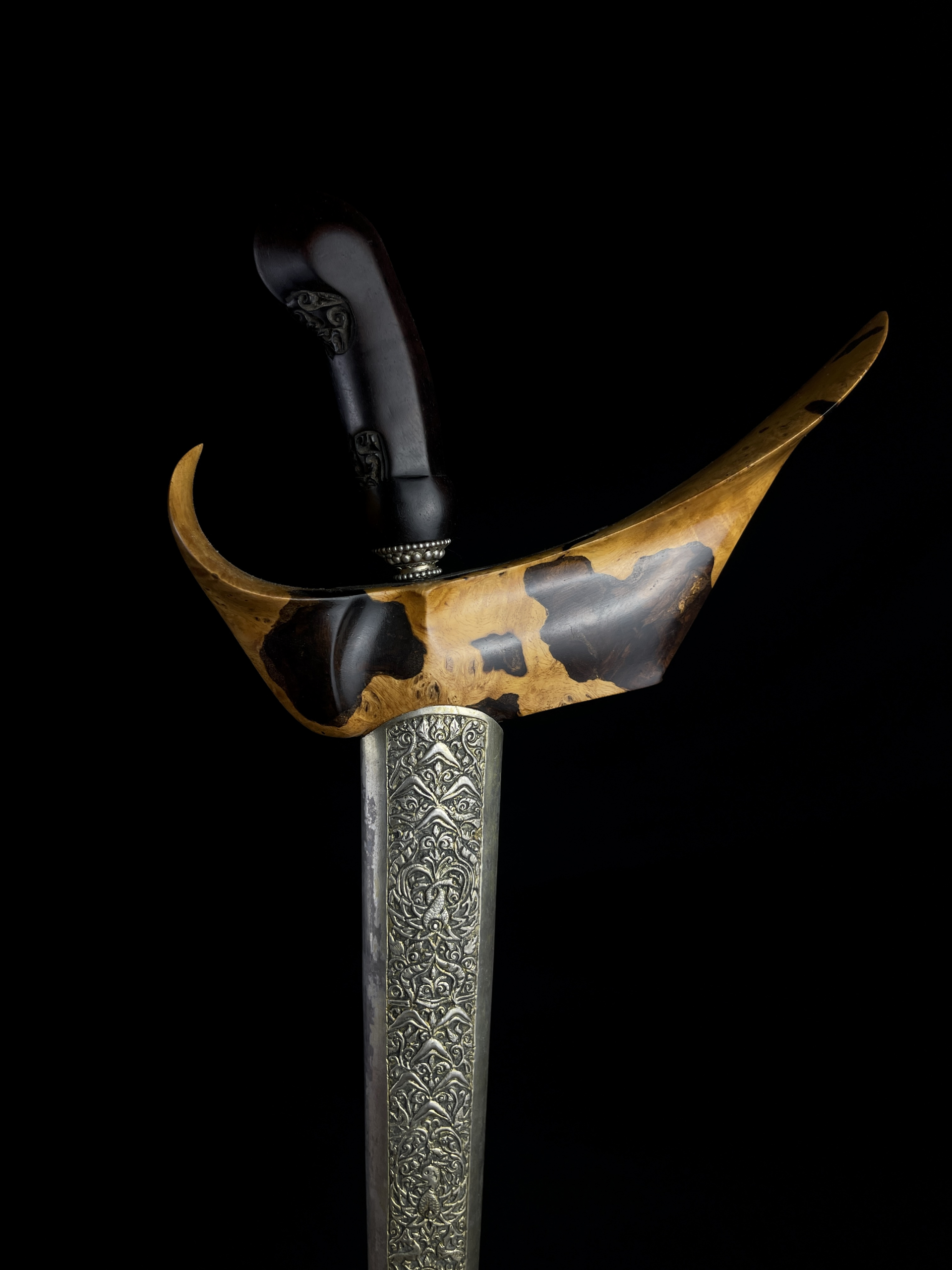 Keris Pudhak Panimbal Luk 9 Pamor Wengkon Isen