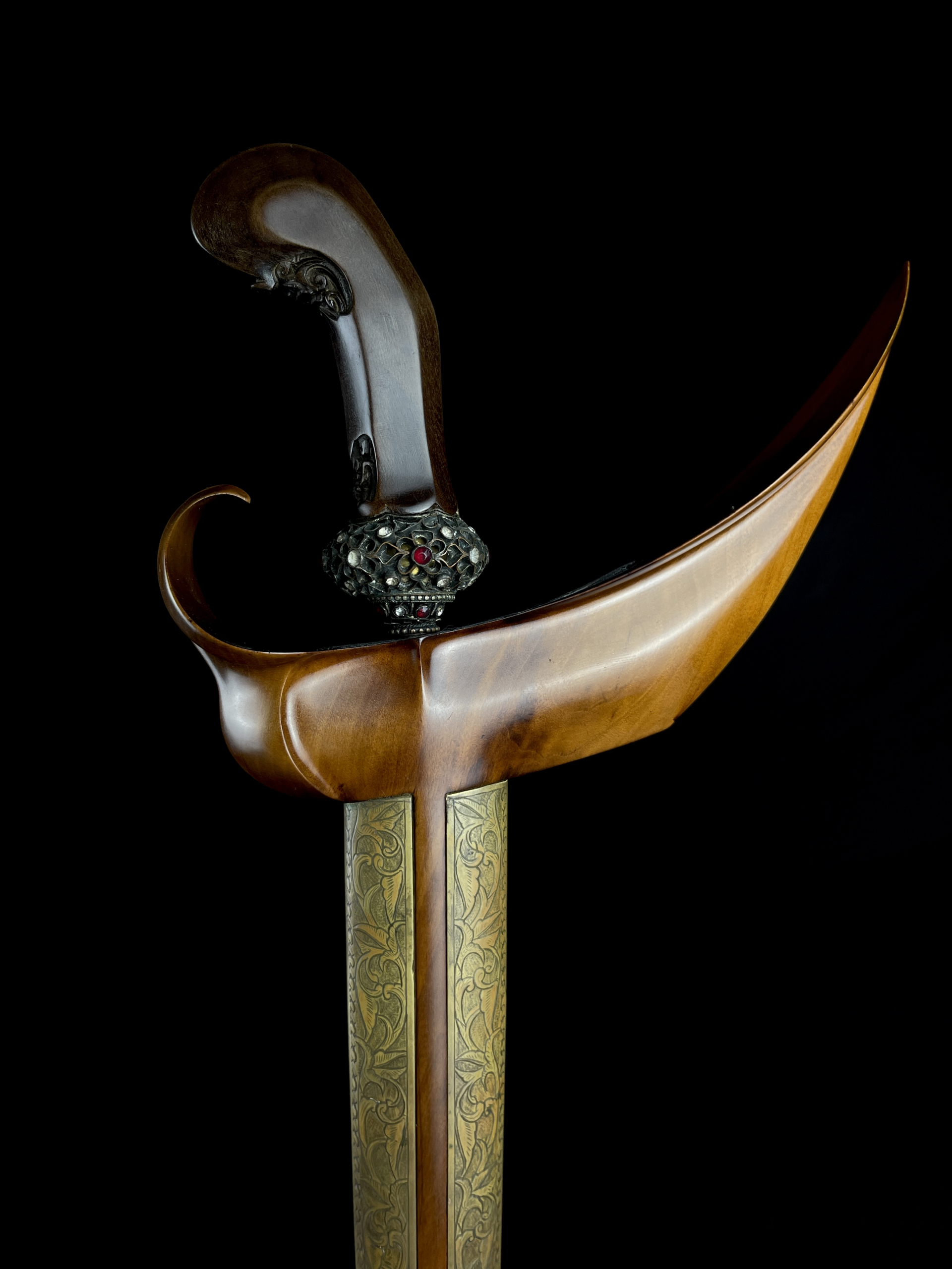 Keris Sengkelat Pamor Udan Mas Tundung Madiun