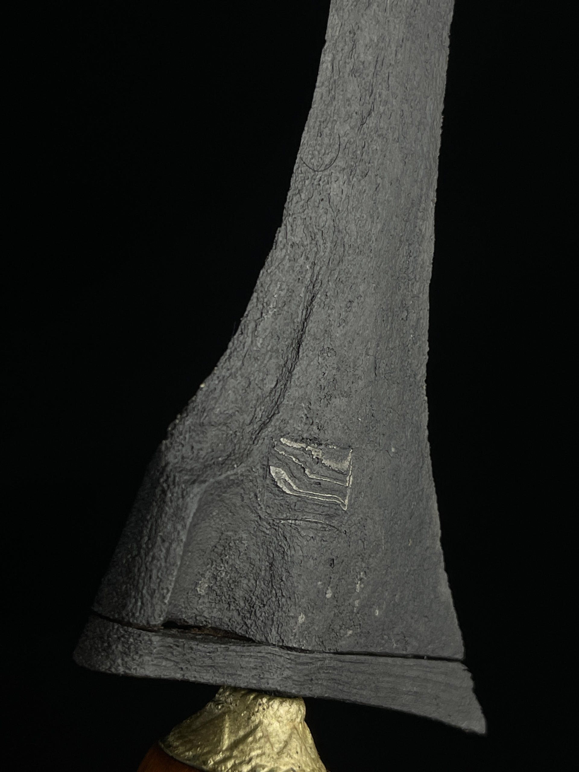 Keris Tilam Upih Pamor Tambal Unik Sepuh