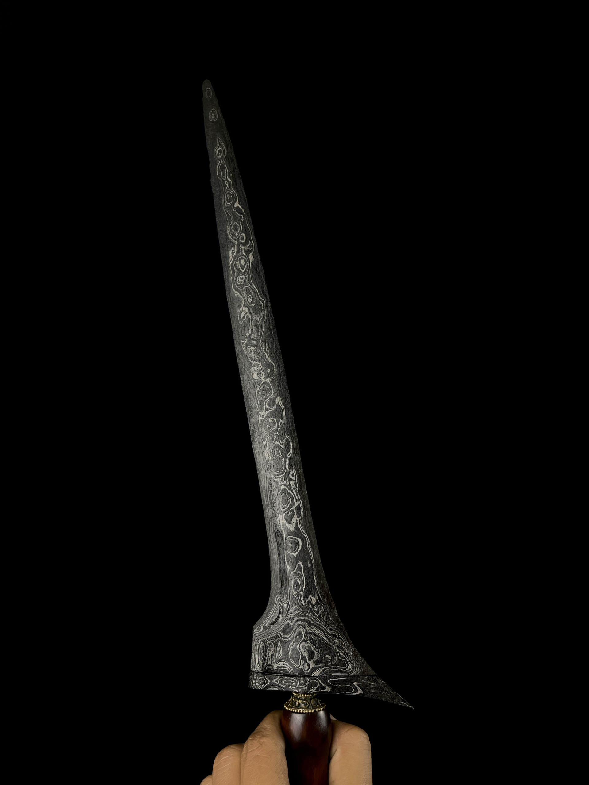 Keris Tuban Majapahit Pamor Wahyu Tumurun