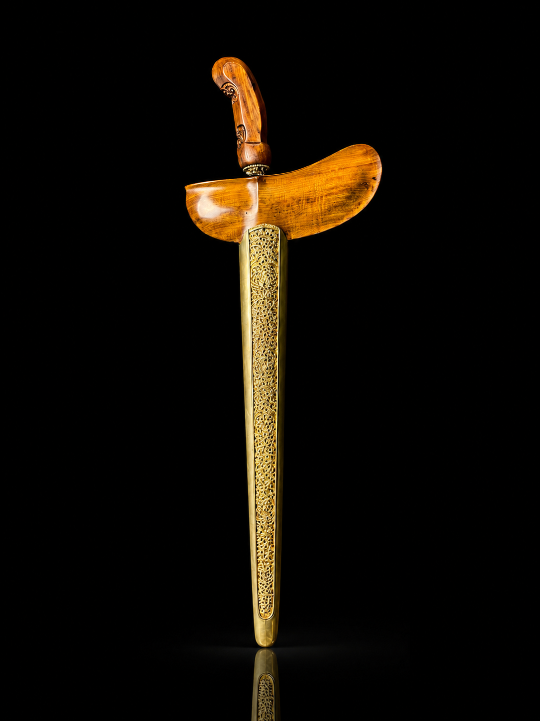 Keris Carang Soka Pamor Pandita Bala Pandita