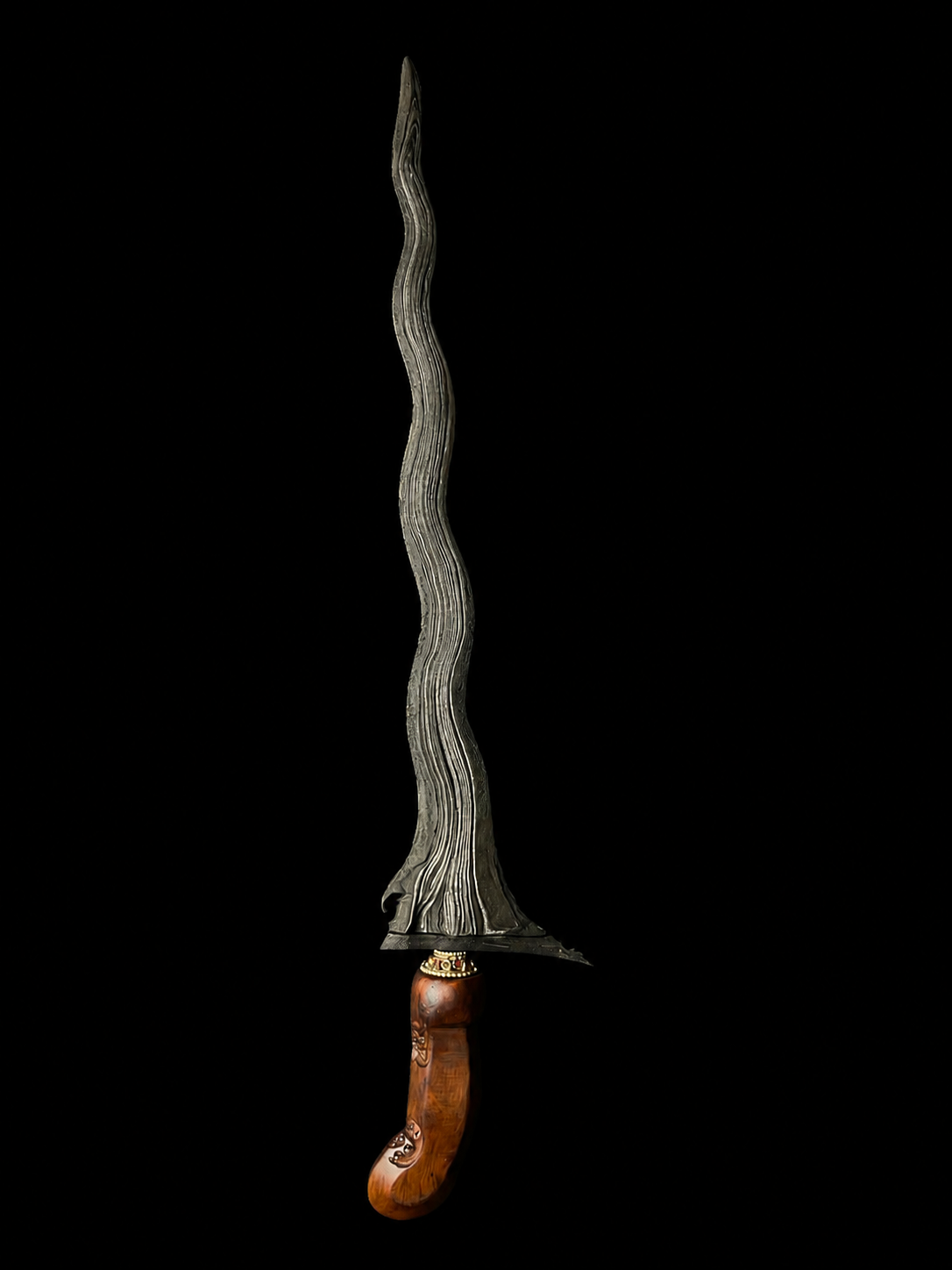 Keris Carang Soka Pamor Pandita Bala Pandita