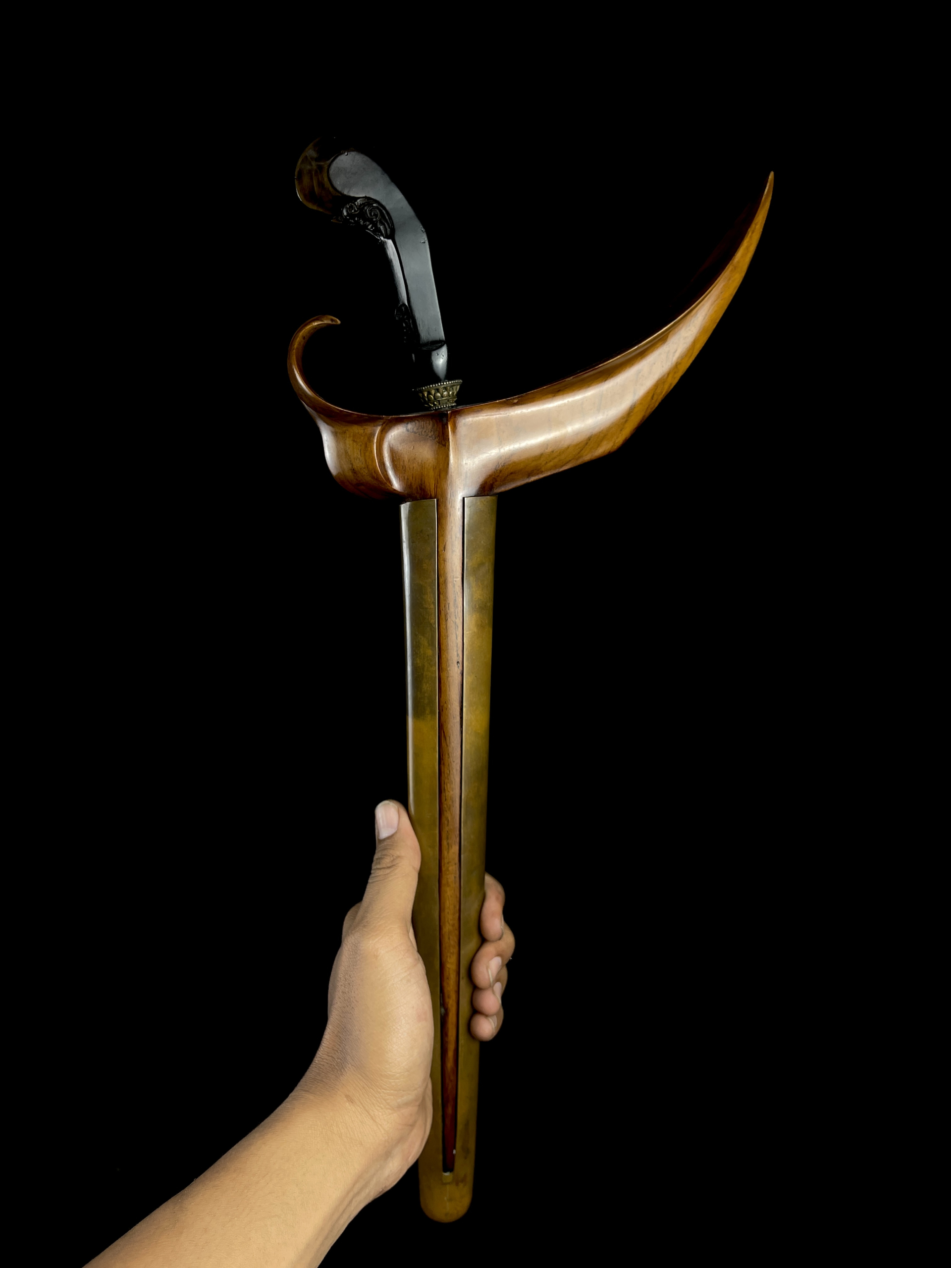 Keris Carita Keprabon Pamor Udan Mas Tiban