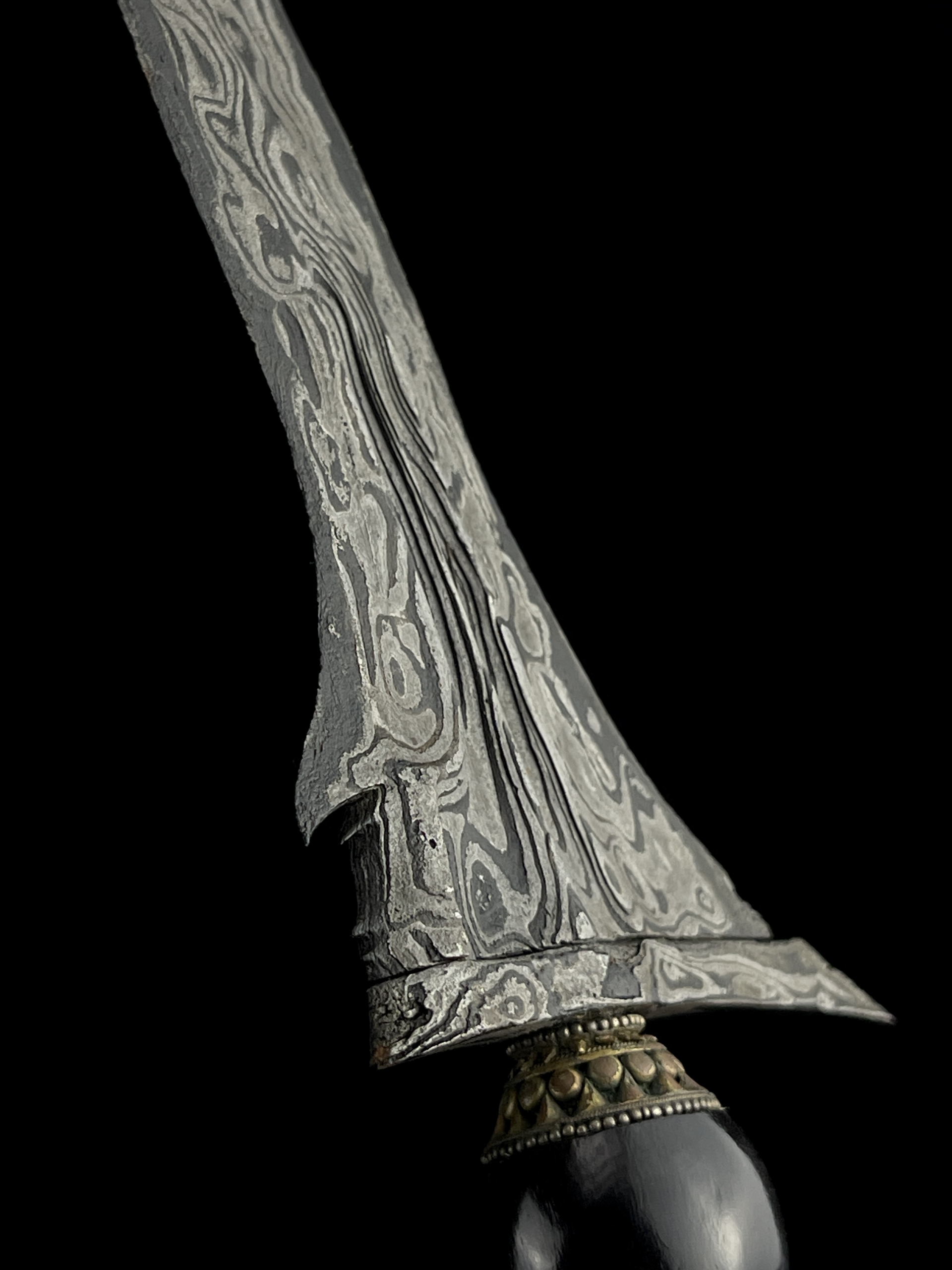 Keris Carita Keprabon Pamor Udan Mas Tiban