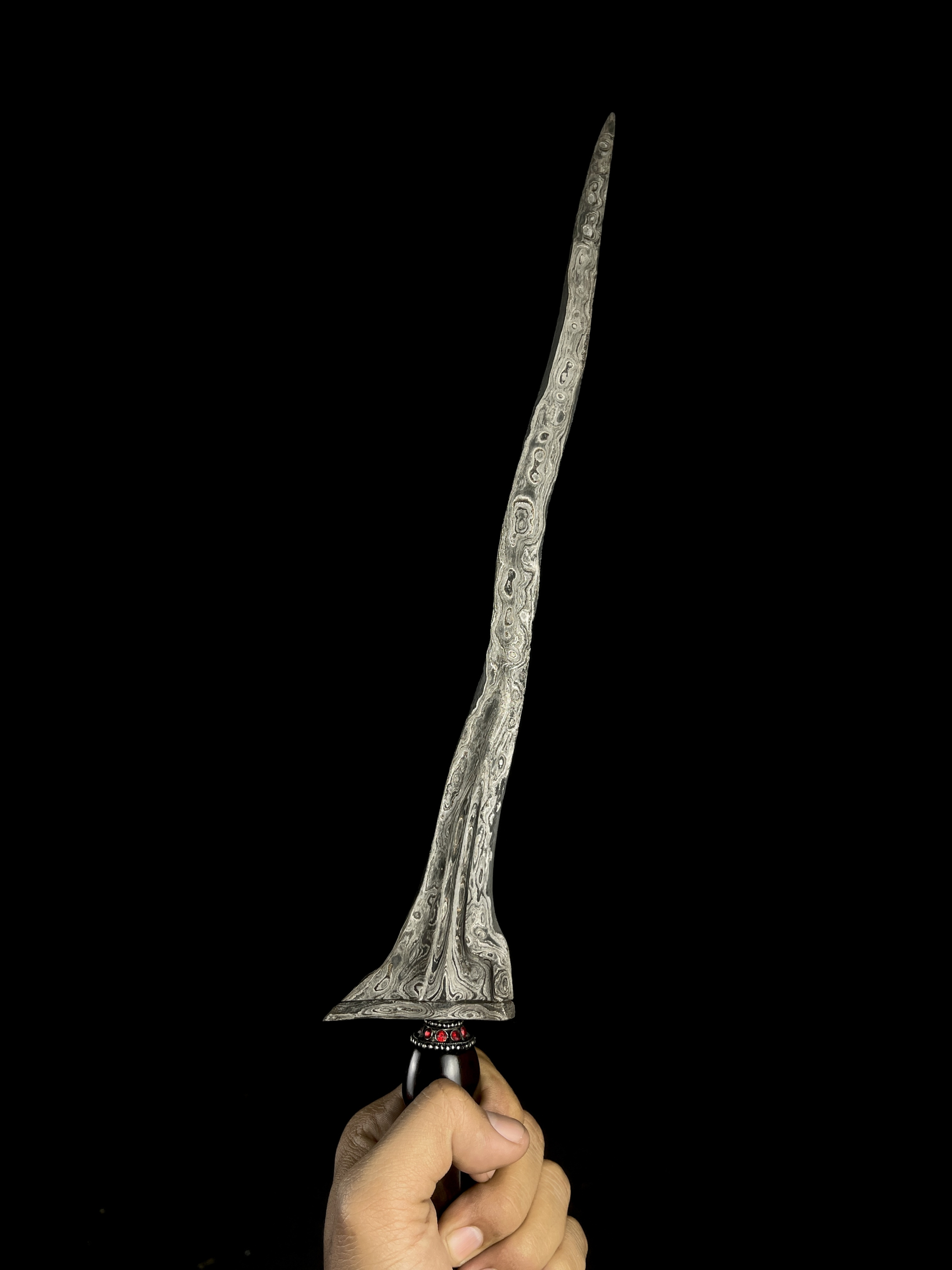 Keris Dholog Pamor Wahyu Tumurun Kebak