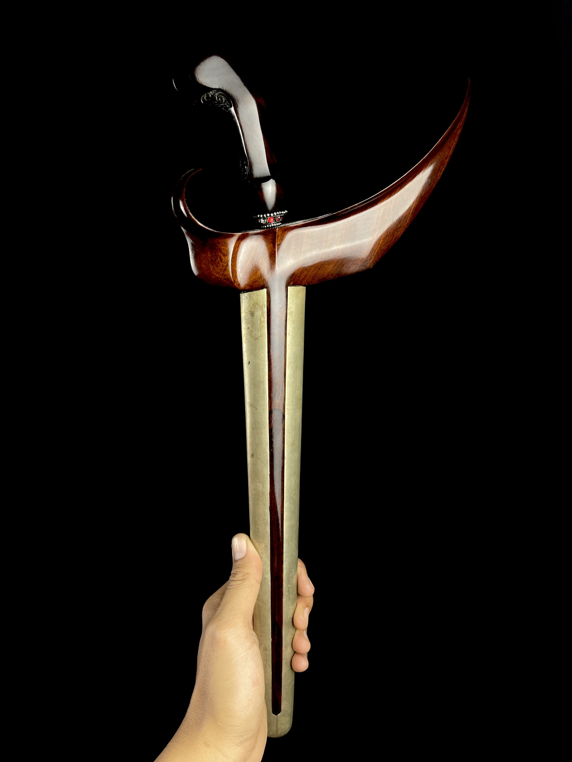 Keris Dholog Pamor Wahyu Tumurun Kebak