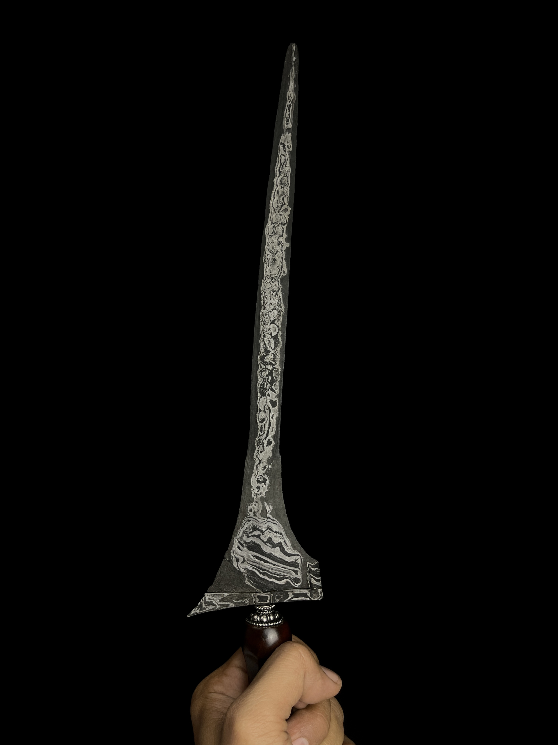 Keris Segaluh Pamor Dwi Warna
