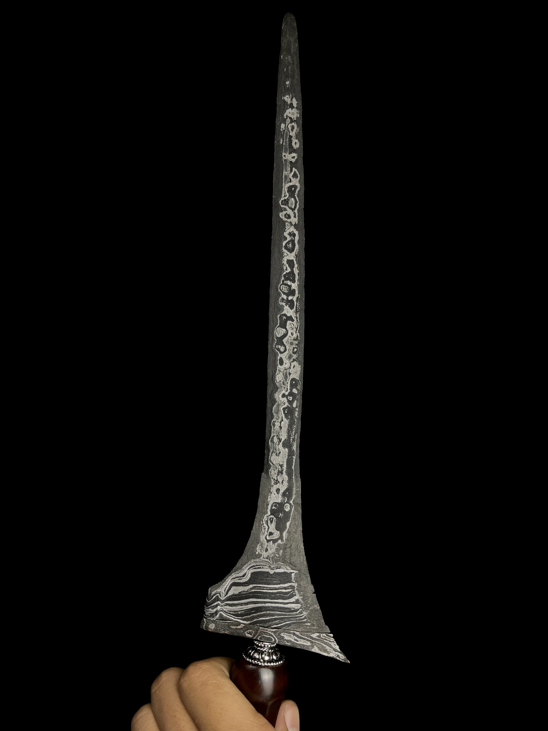 Keris Segaluh Pamor Dwi Warna