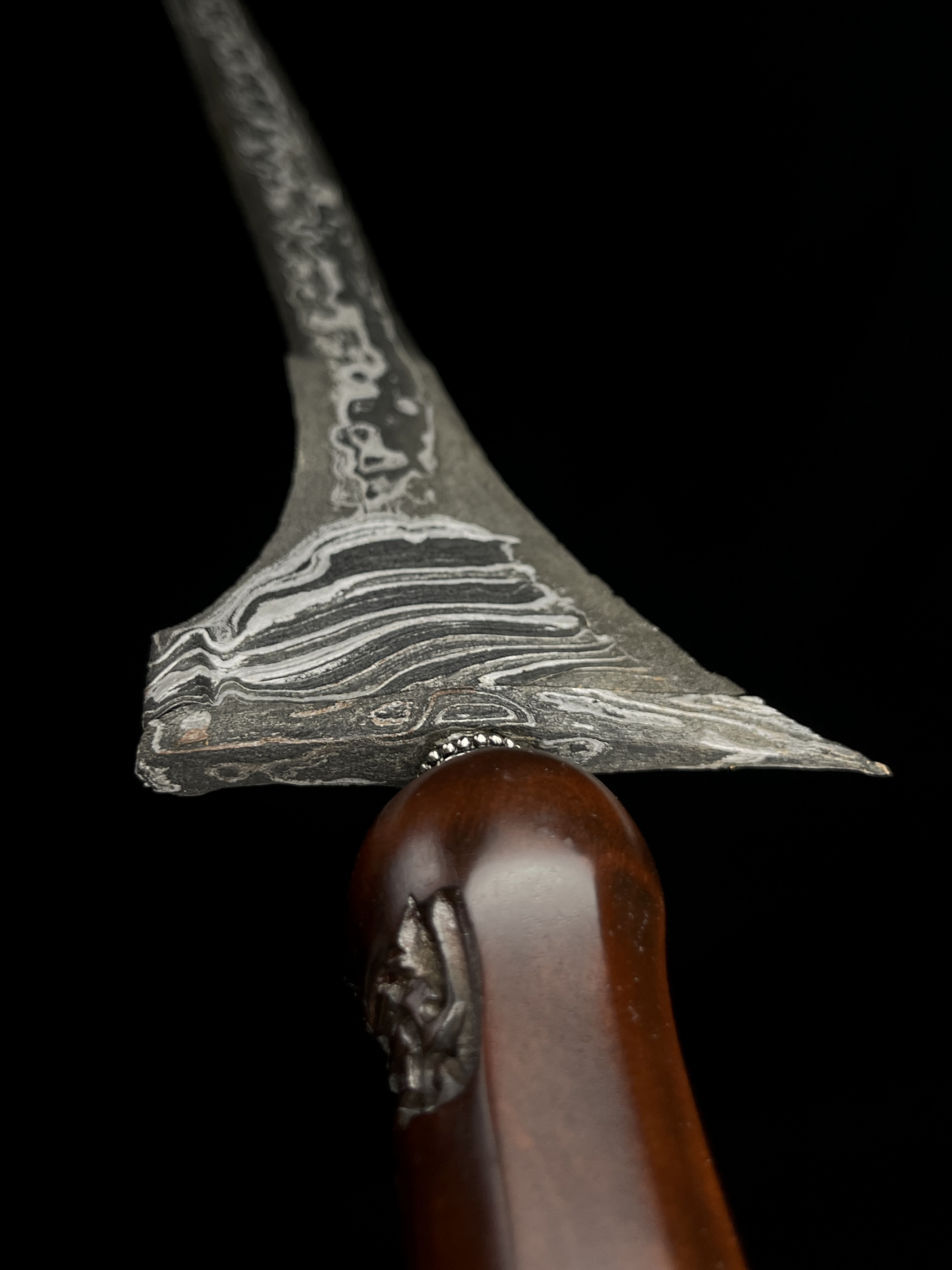 Keris Segaluh Pamor Dwi WarnaKeris Segaluh Pamor Dwi Warna