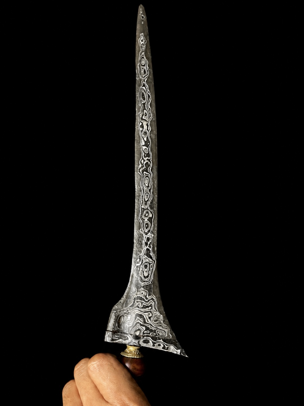 Keris Tilam Upih Pamor Jung Isi Dunyo Gonjo Sumber