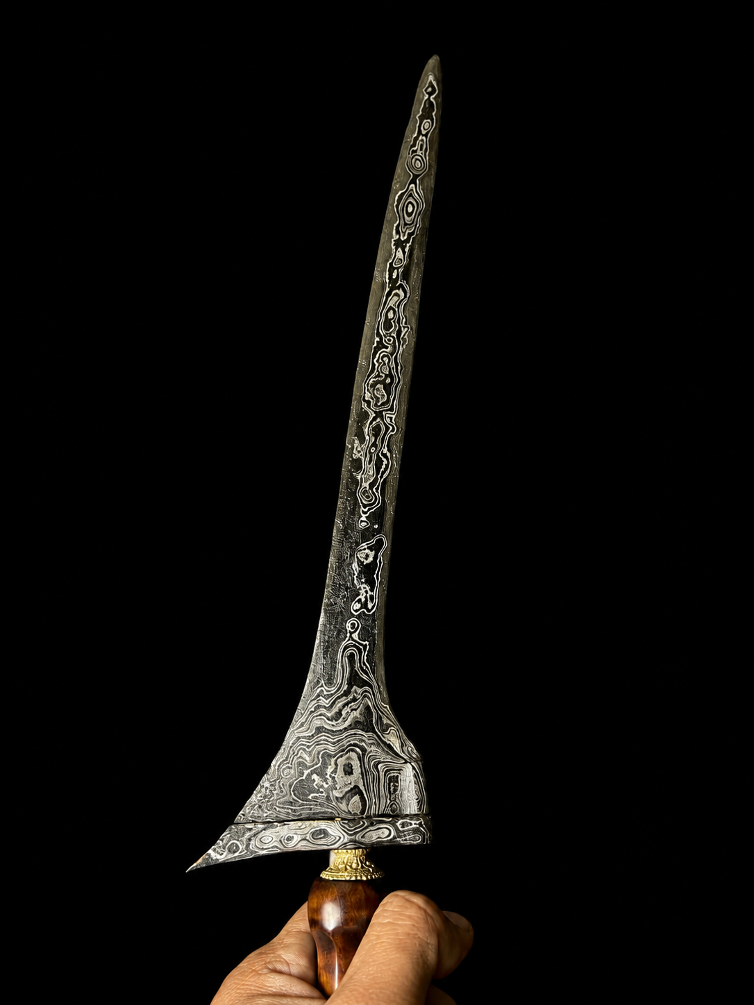 Keris Tilam Upih Pamor Jung Isi Dunyo Gonjo Sumber