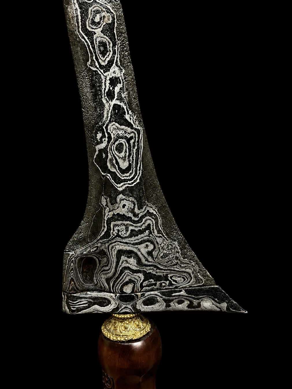 Keris Tilam Upih Pamor Jung Isi Dunyo Gonjo Sumber