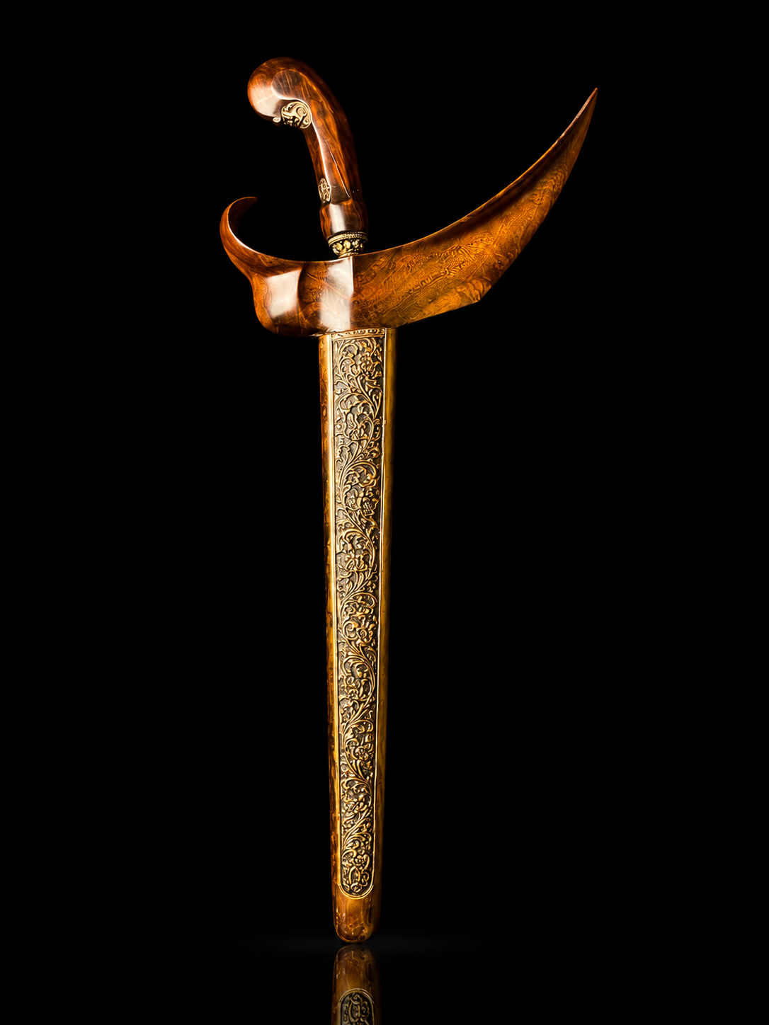 Keris Tilam Upih Pamor Wengkon Isen