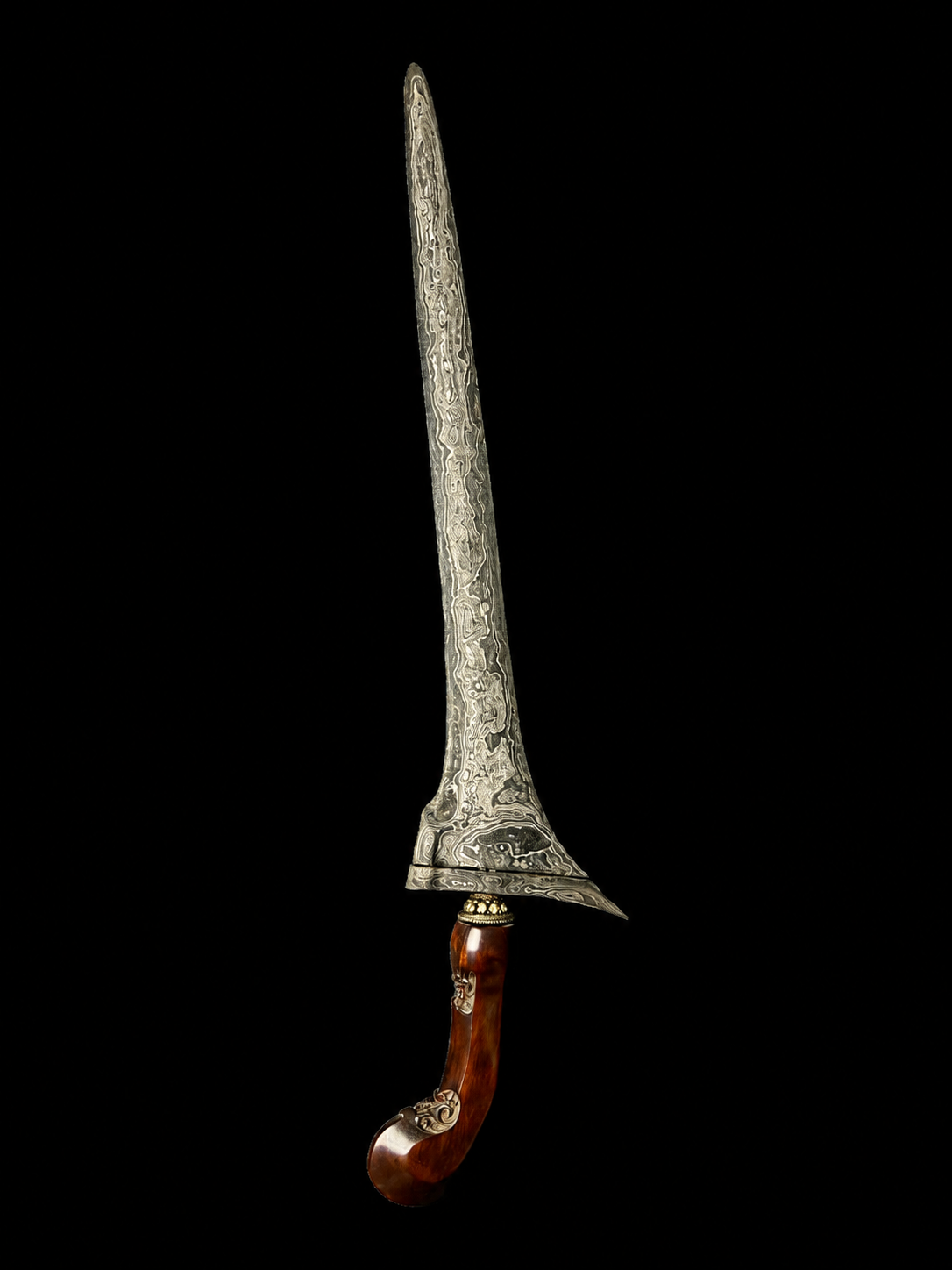 Keris Tilam Upih Pamor Wengkon Isen