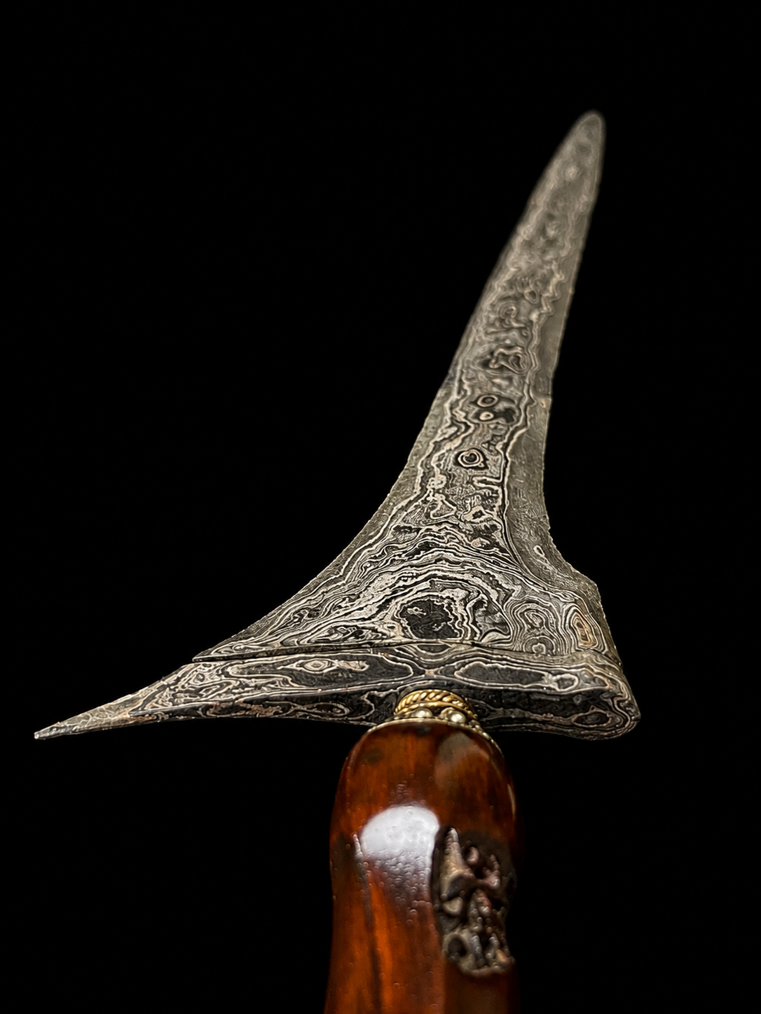 Keris Tilam Upih Pamor Wengkon Isen