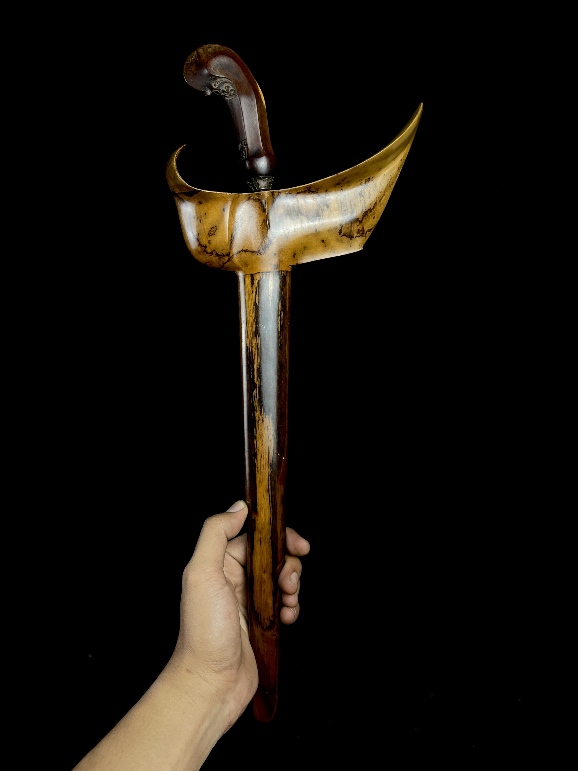Keris Tilam Upih Pamor Tejo Kinurung Sepuh