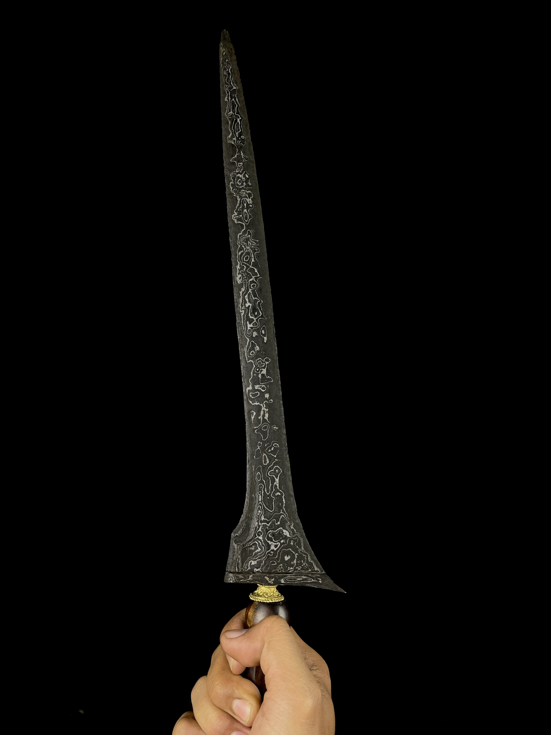 Keris Tilam Upih Pamor Udan Mas Tiban Sepuh