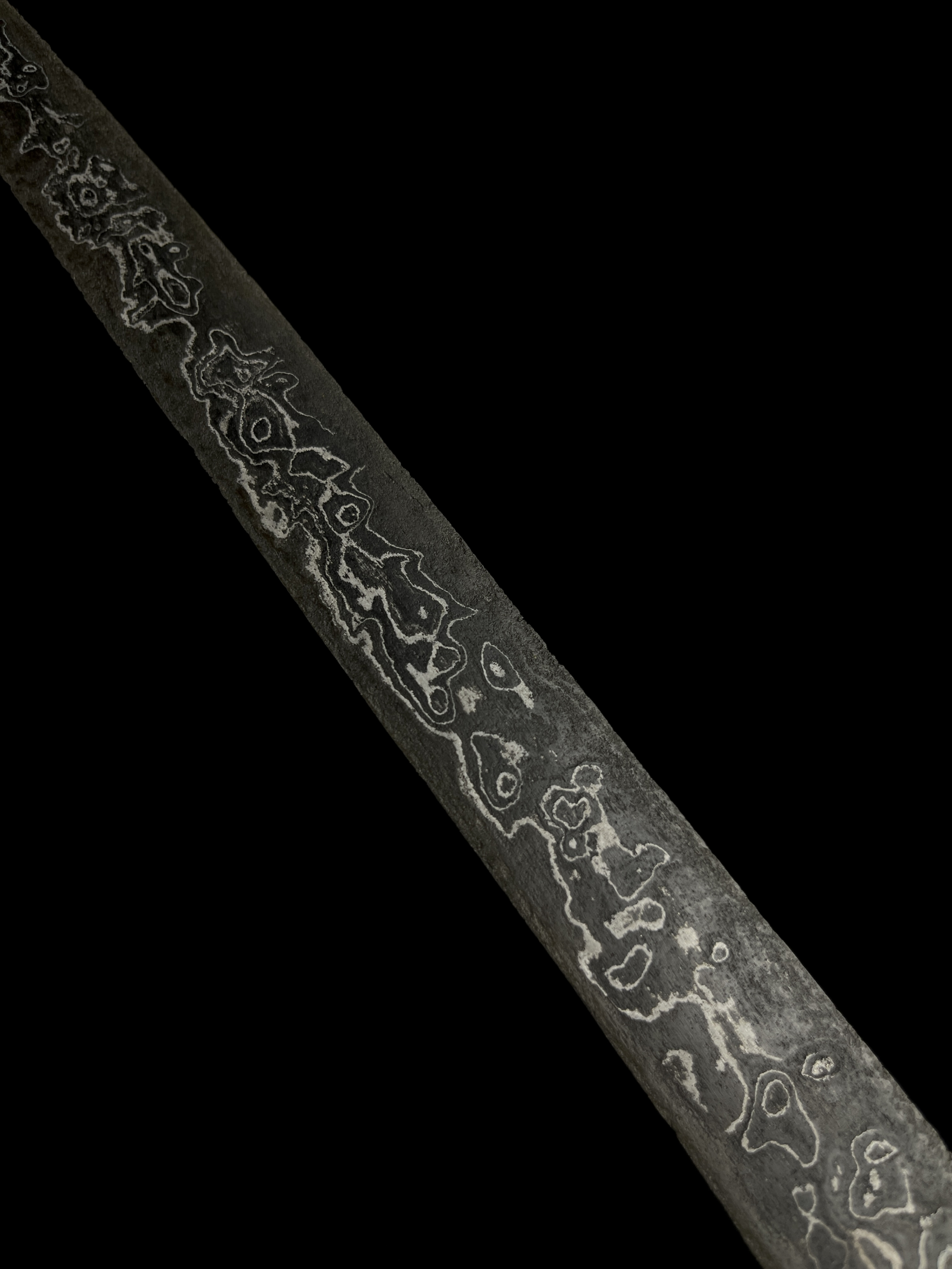 Keris Tilam Upih Pamor Udan Mas Tiban Sepuh