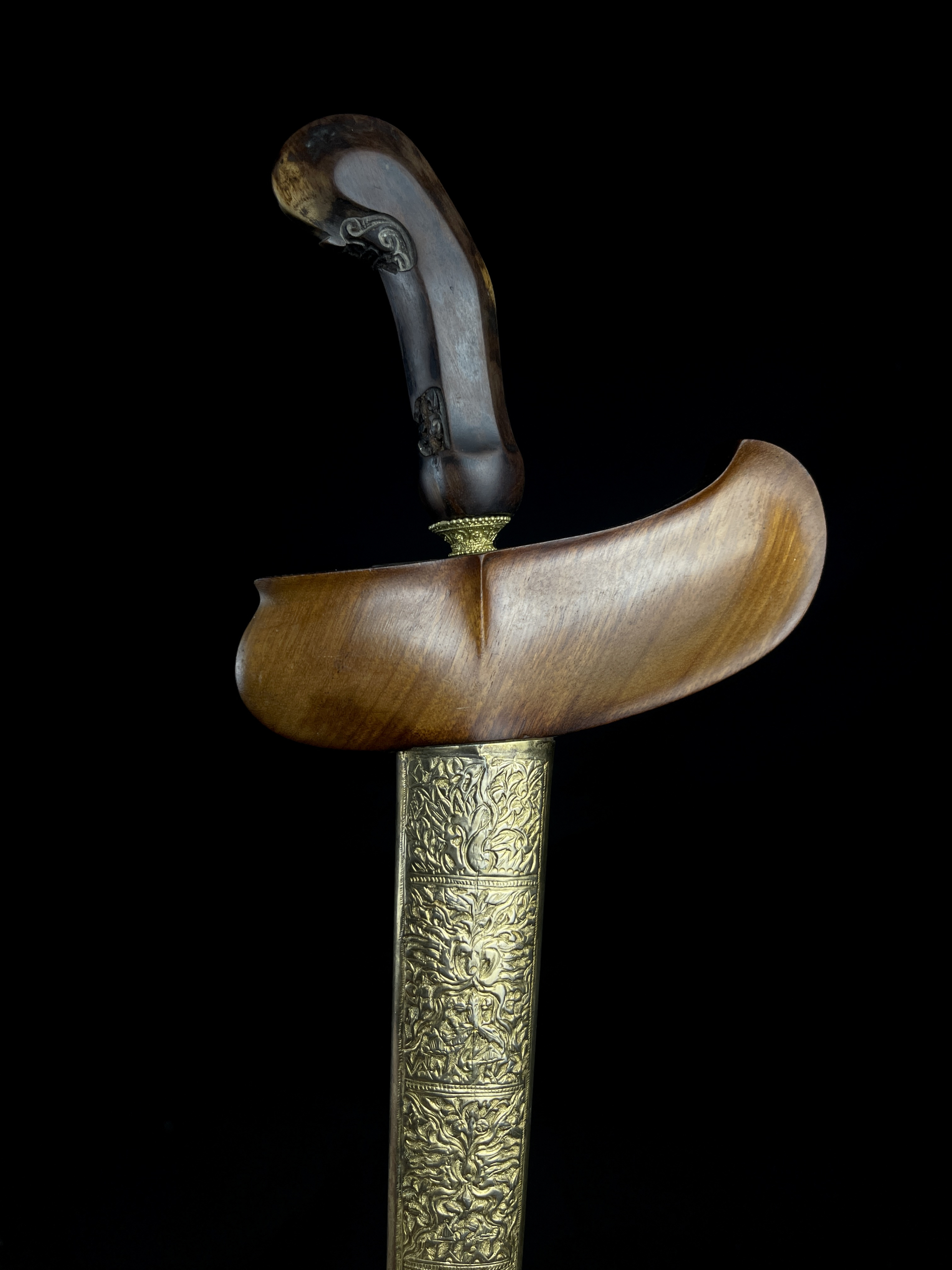 Keris Tilam Upih Pamor Udan Mas Tiban Sepuh