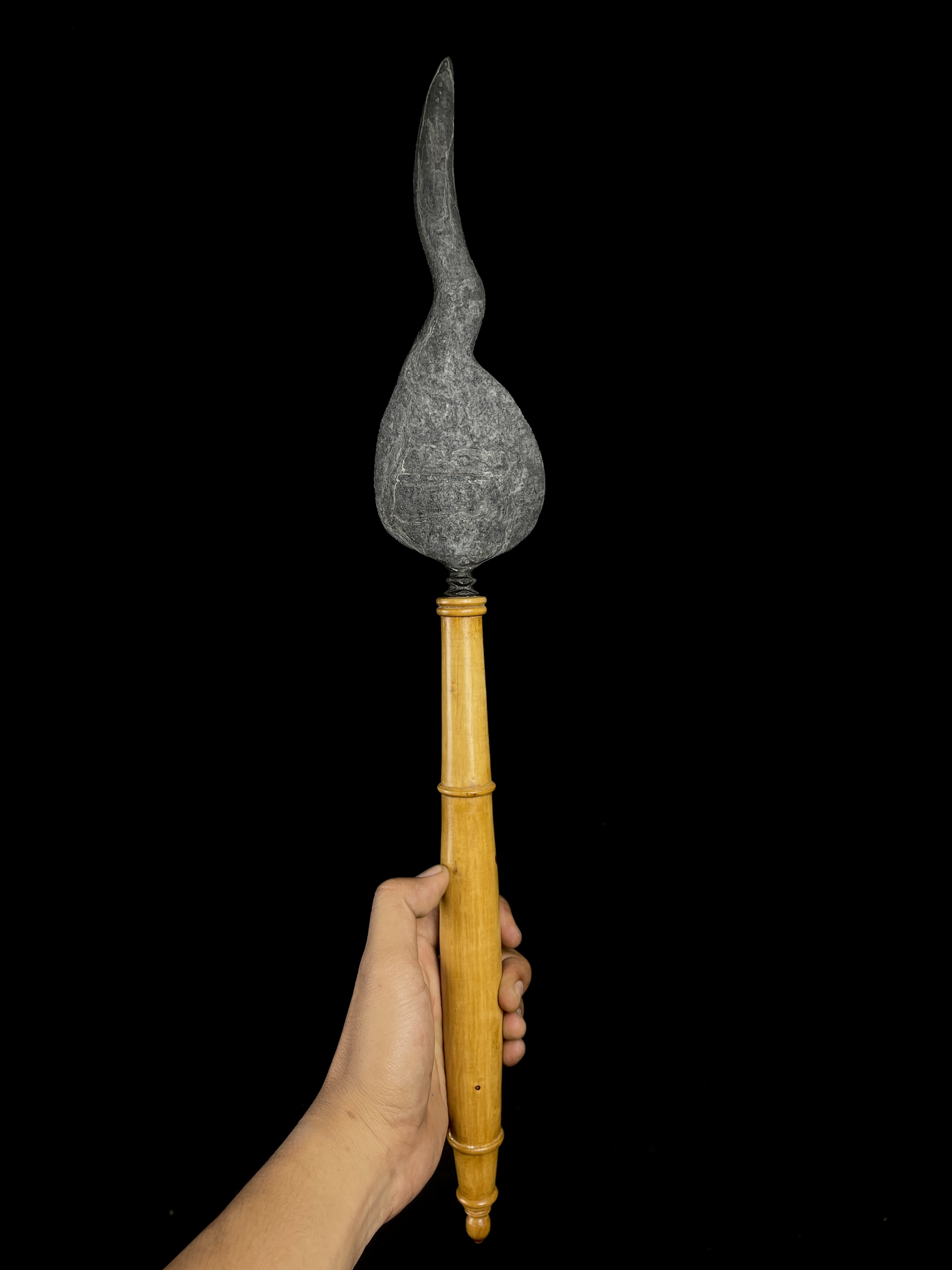 Pusaka Tombak Banyak Angrem Sepuh Antik