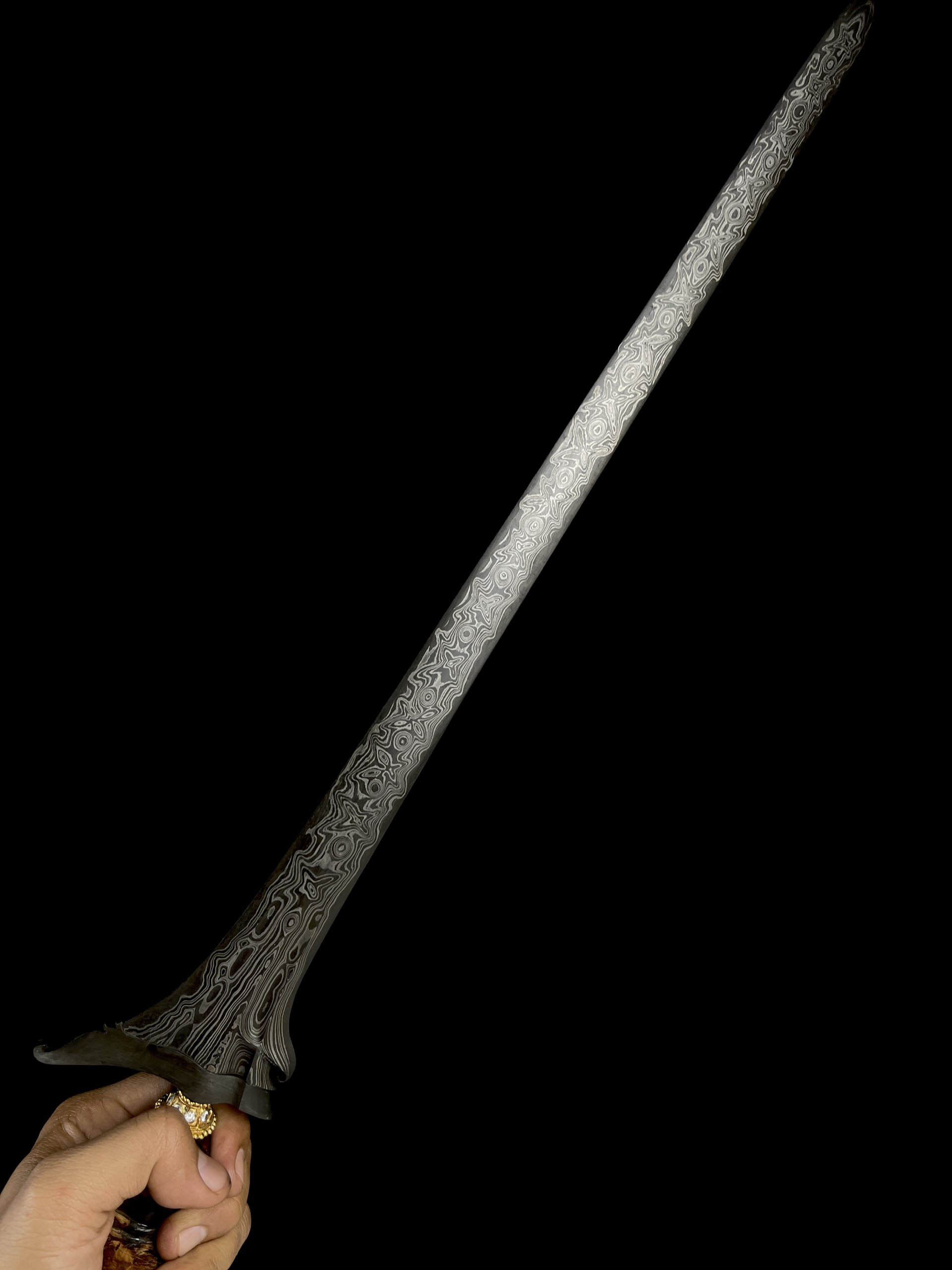 Keris Bangkinang Pamor Tirto Tirjo Wahyu Tumurun Winengku