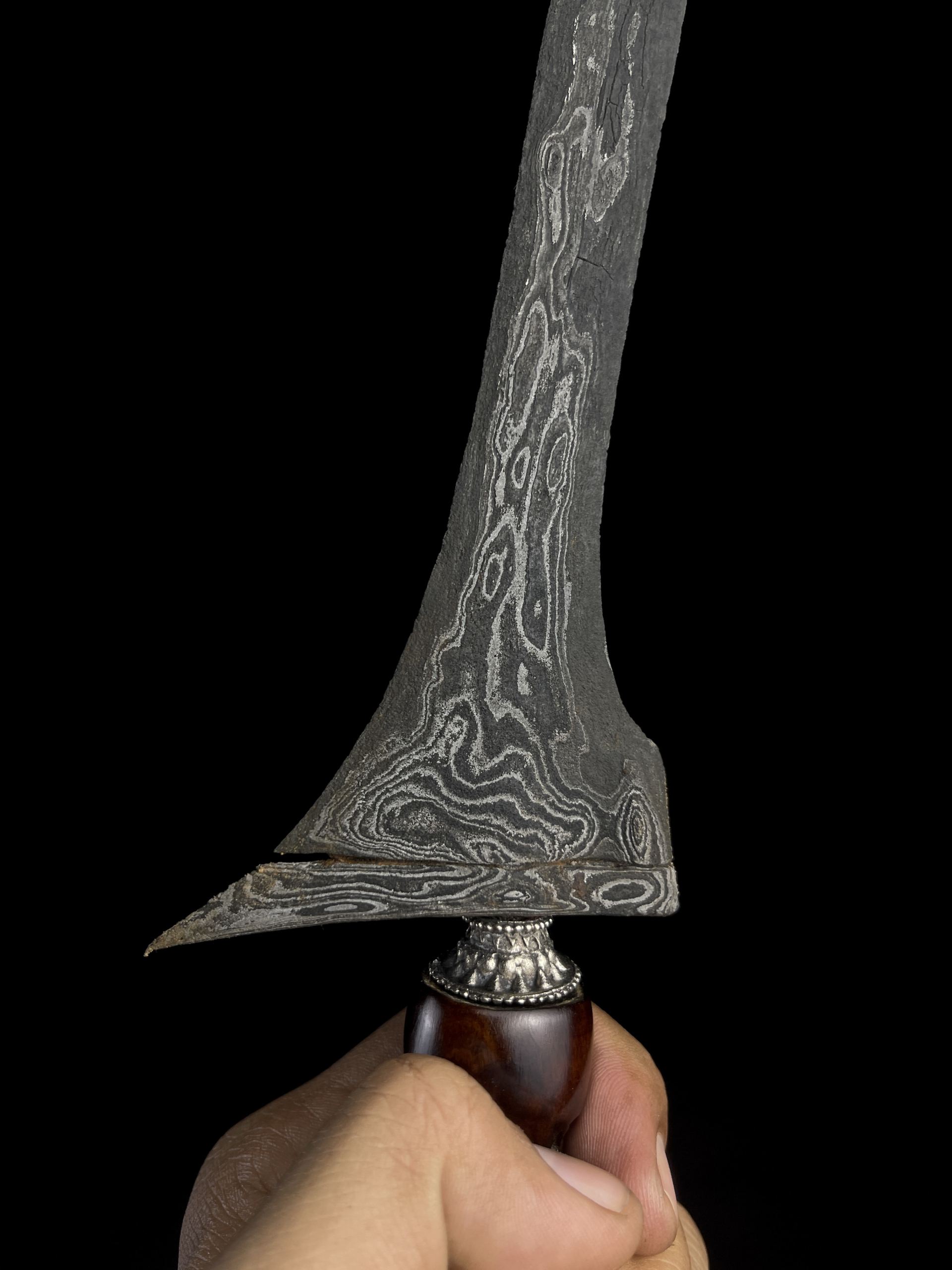 Keris Brojol Pamor Ngulit Semangka