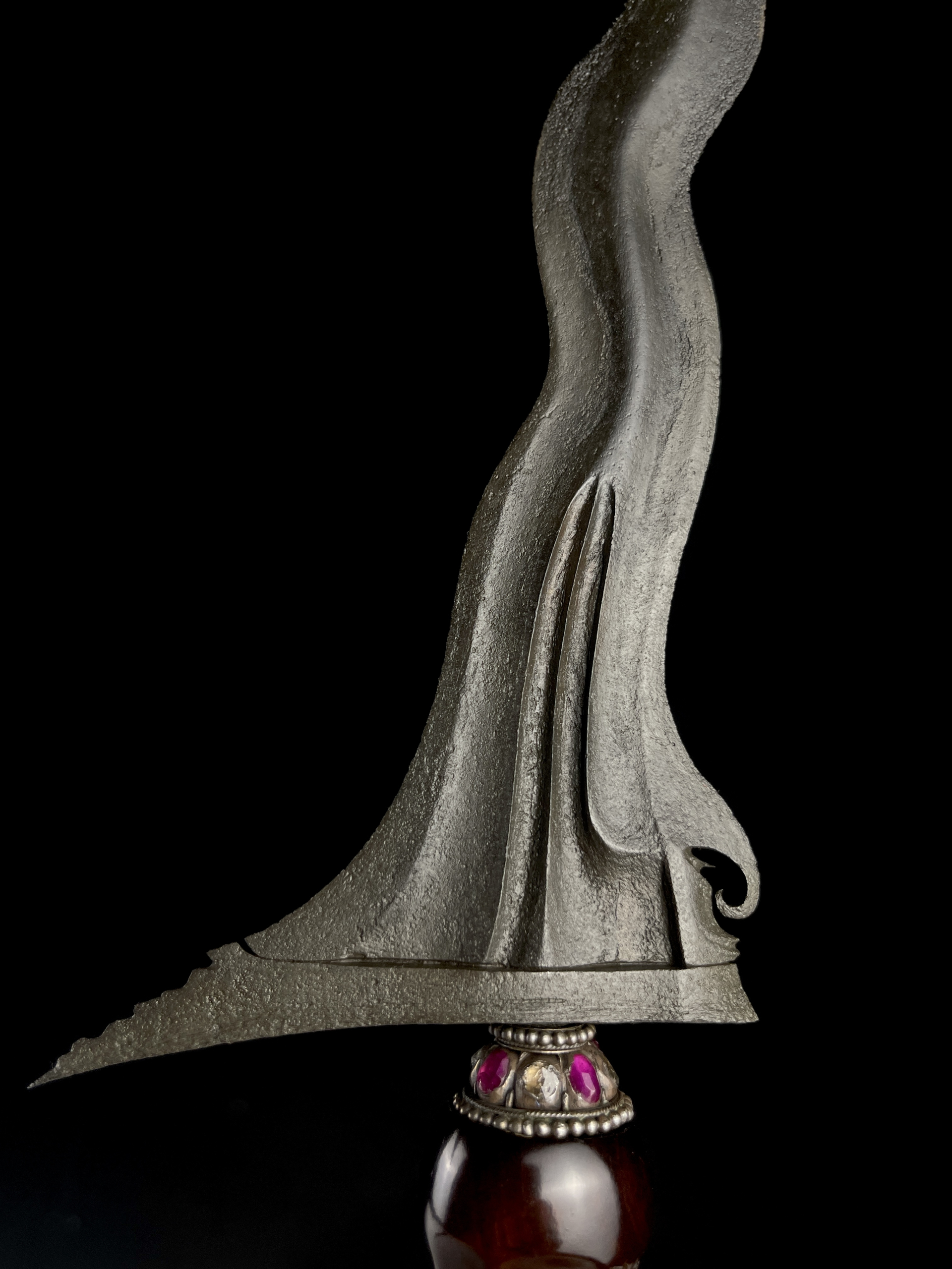 Keris Carita Keprabon Luk 11 Pamor Keleng