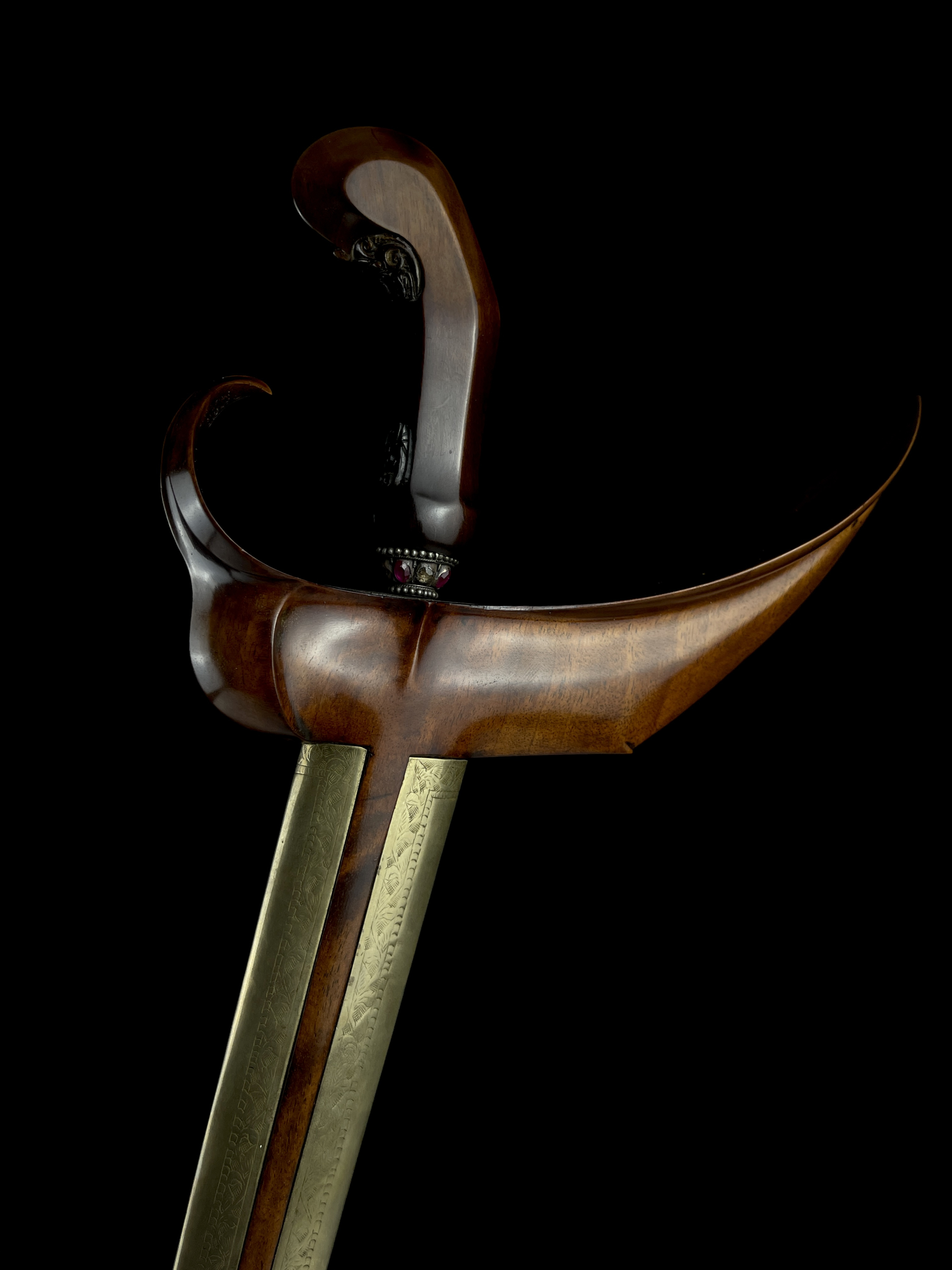 Keris Carita Keprabon Luk 11 Pamor Keleng