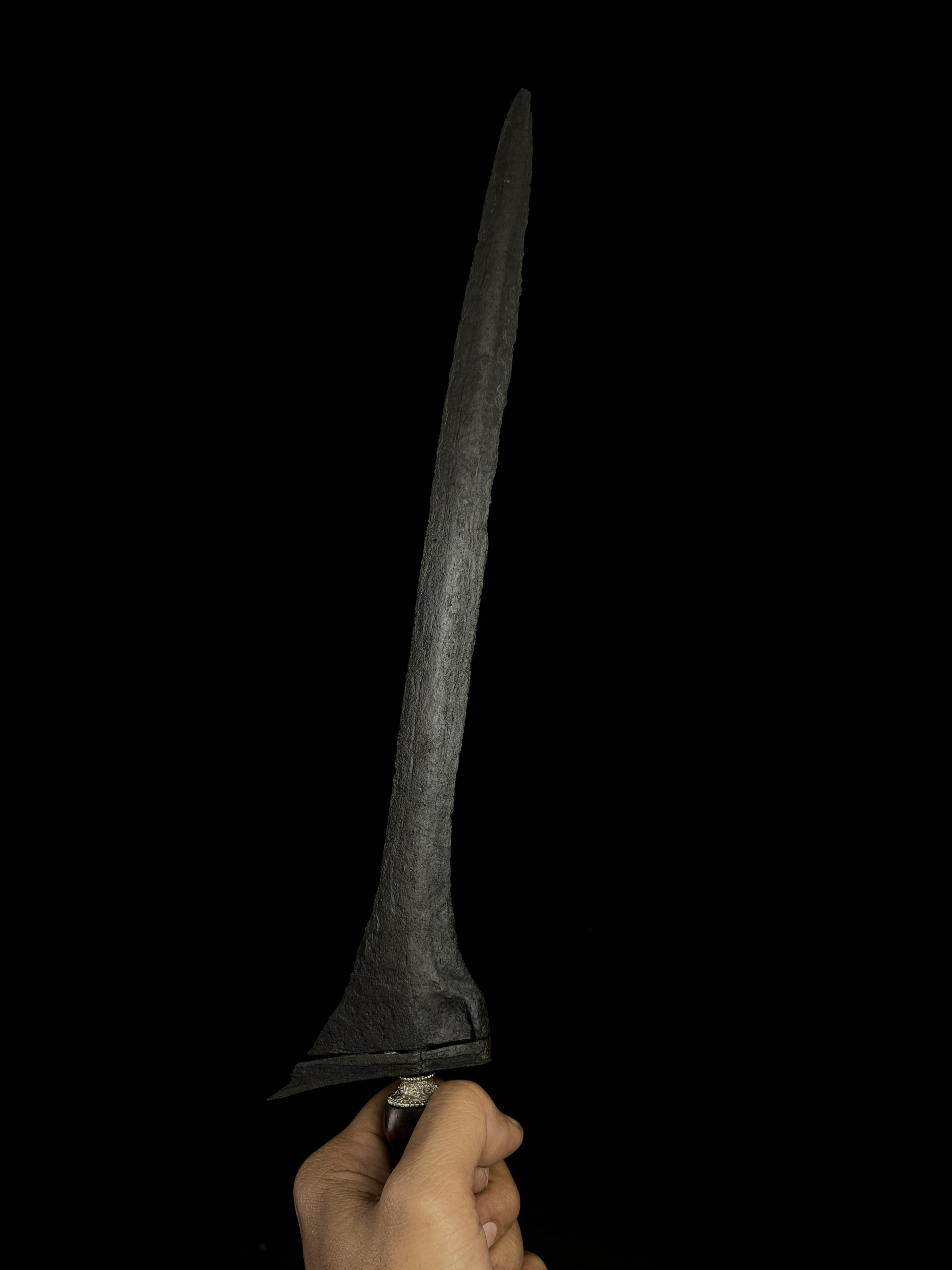 Keris Dhapur Slewah Pamor Keleng Unik