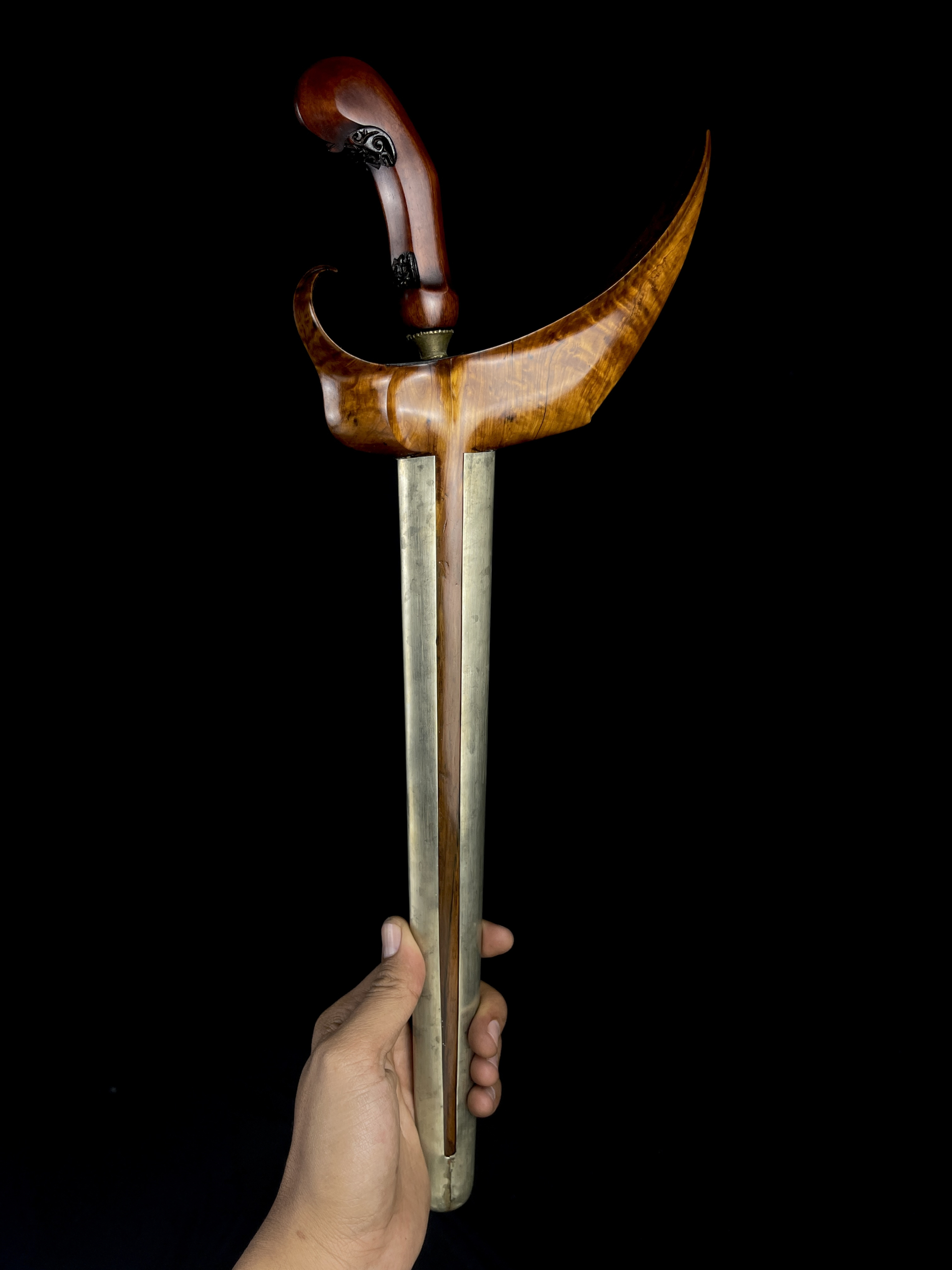 Keris Jalak Ngore Pamor Wos Wutah