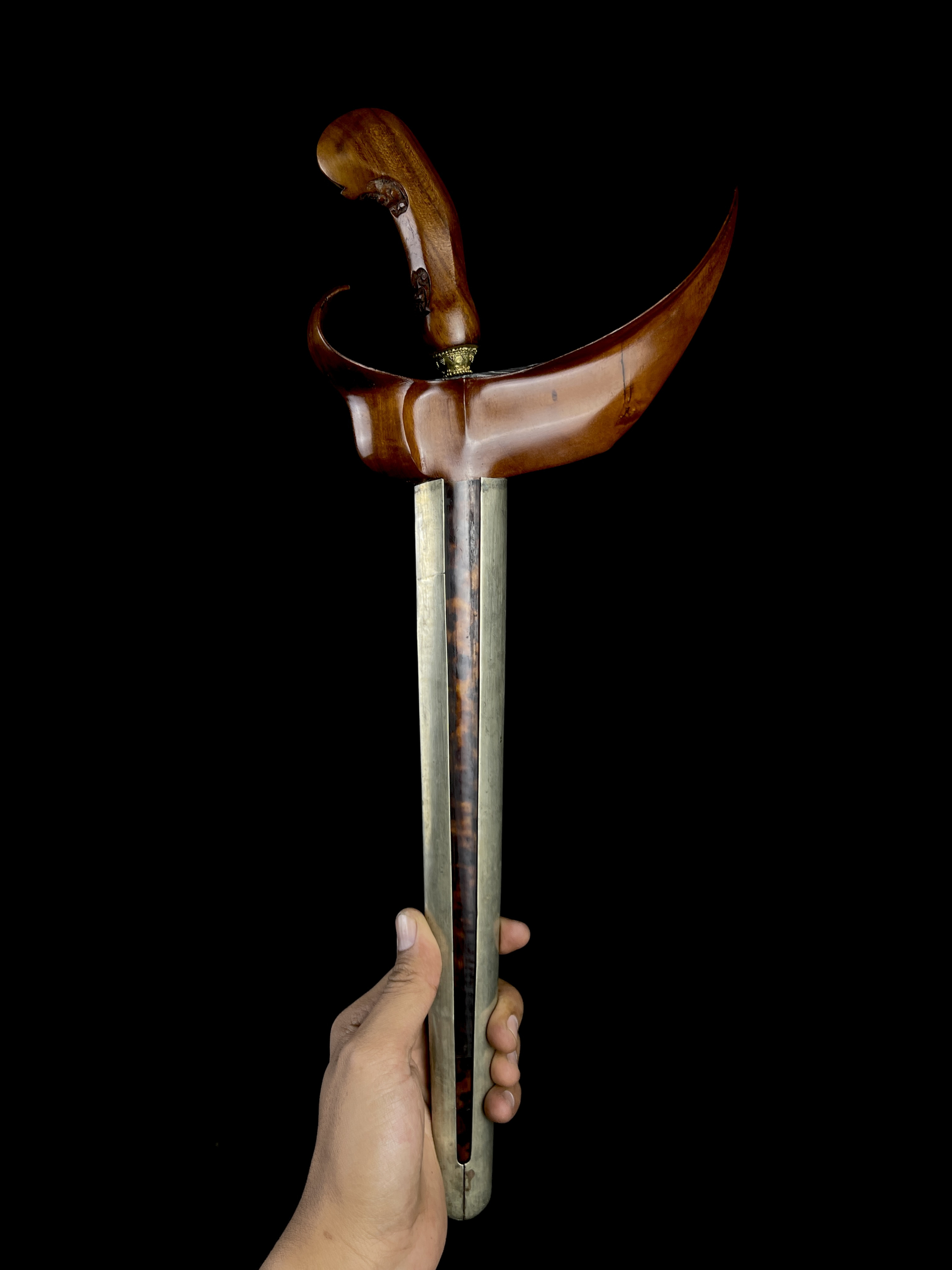 Keris Jalak Nyucup Madu Pamor Sumur Bandung