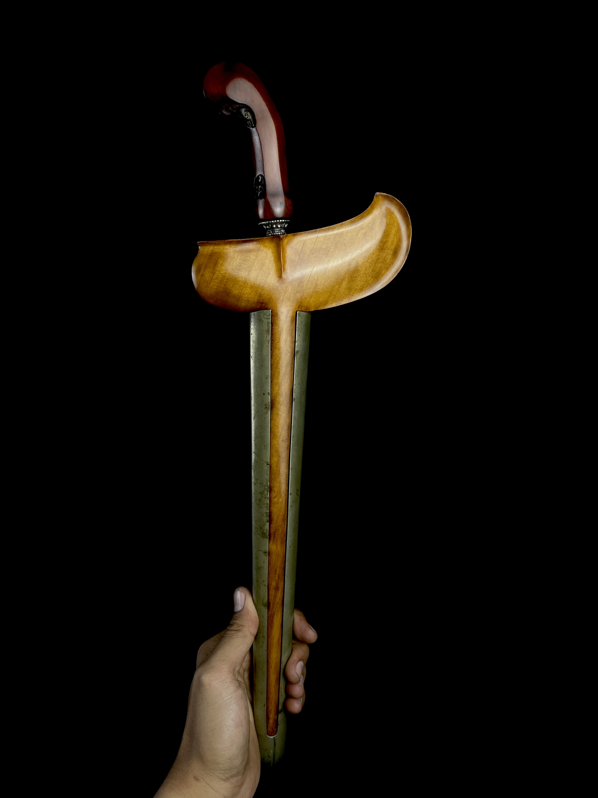 Keris Jalak Sangu Tumpeng Pamor Wos Wutah HB Sepuh