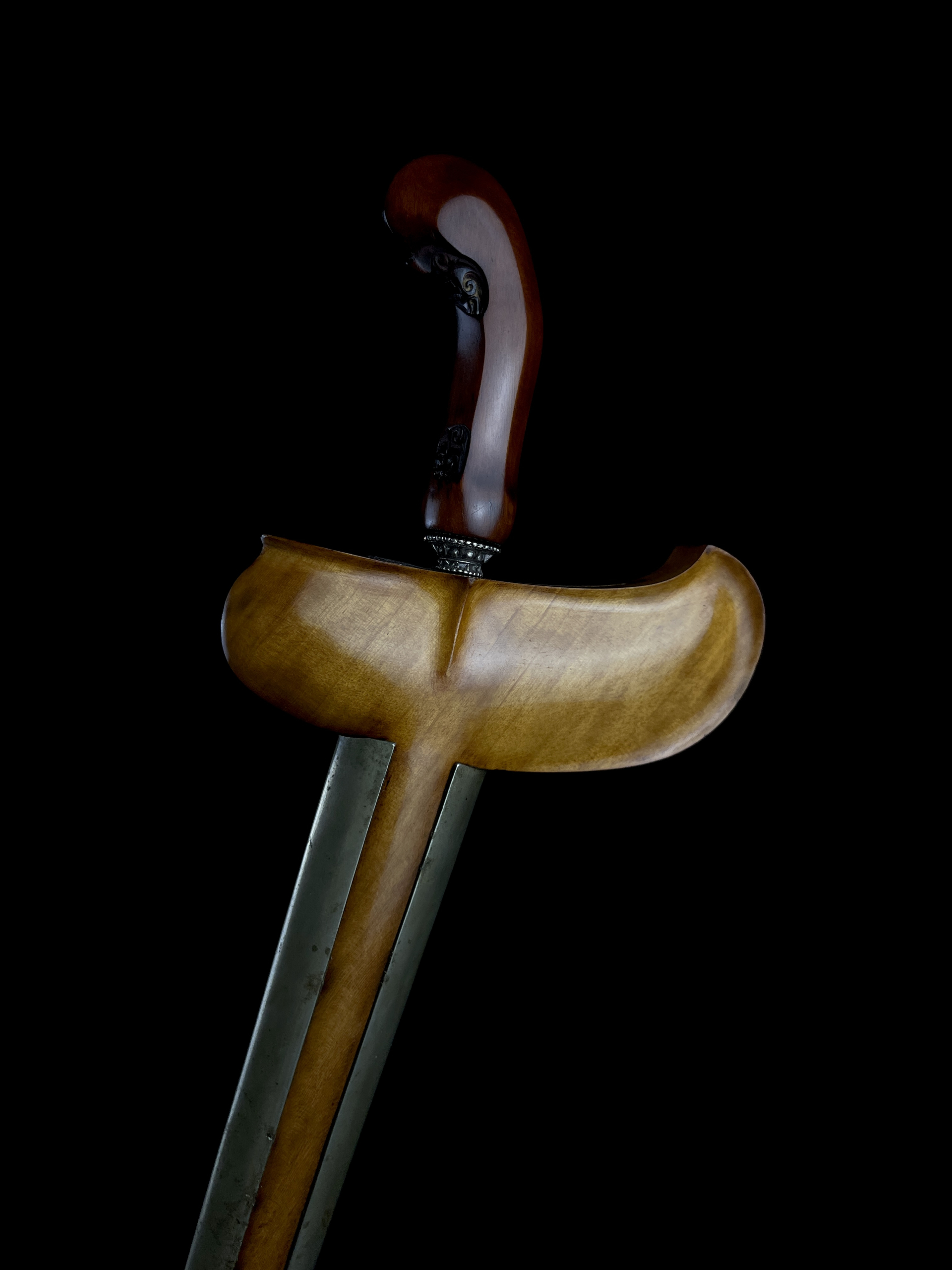 Keris Jalak Sangu Tumpeng Pamor Wos Wutah HB Sepuh