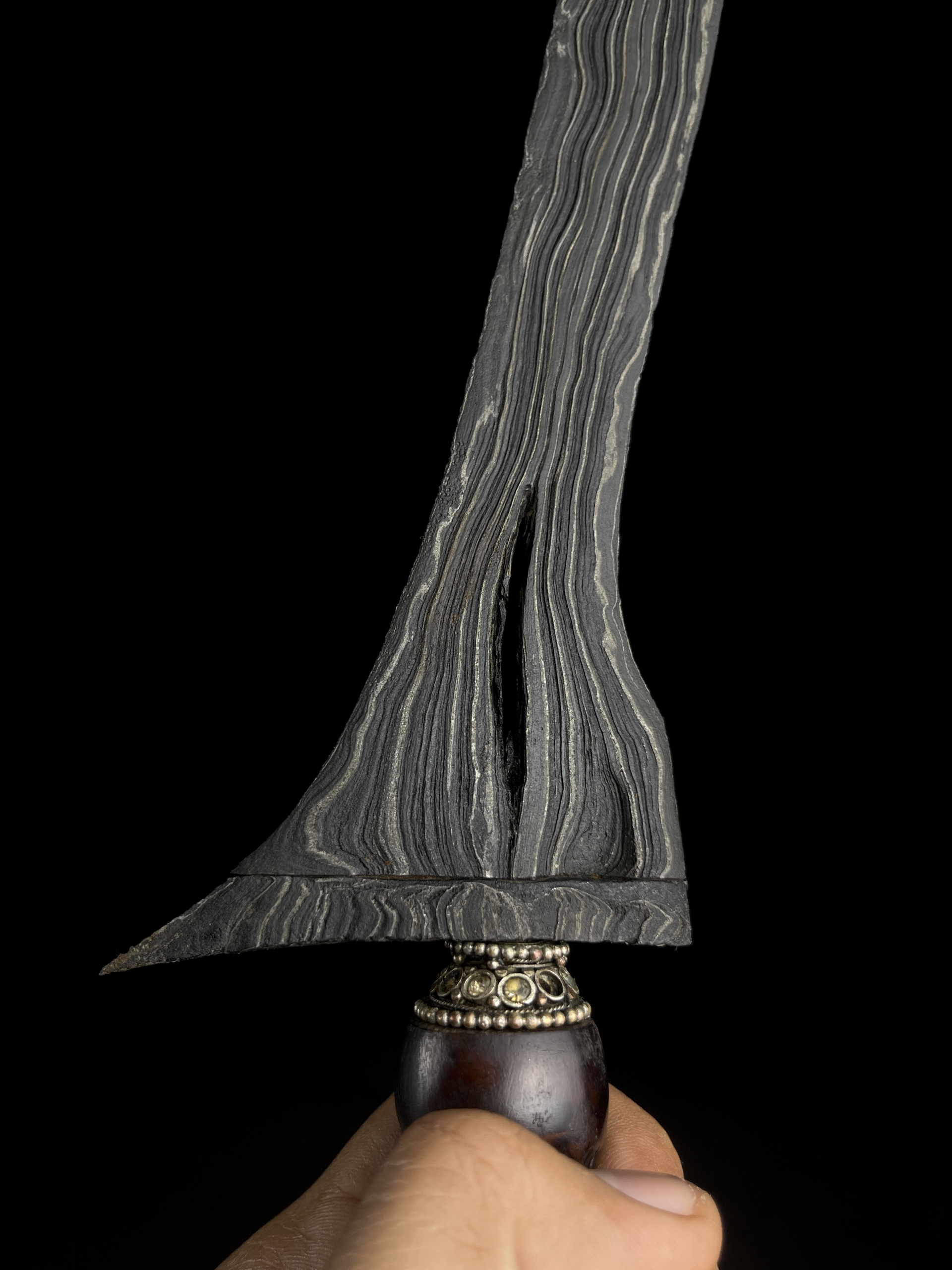 Keris Pamengkang Jagad Pamor Pandita Bala Pandita