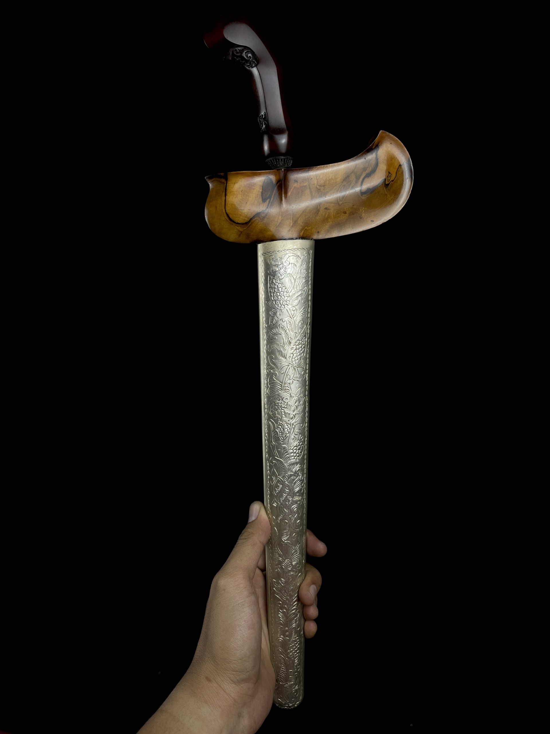 Keris Tilam Upih Pamor Mubyar Gonjo Lawe Saukel