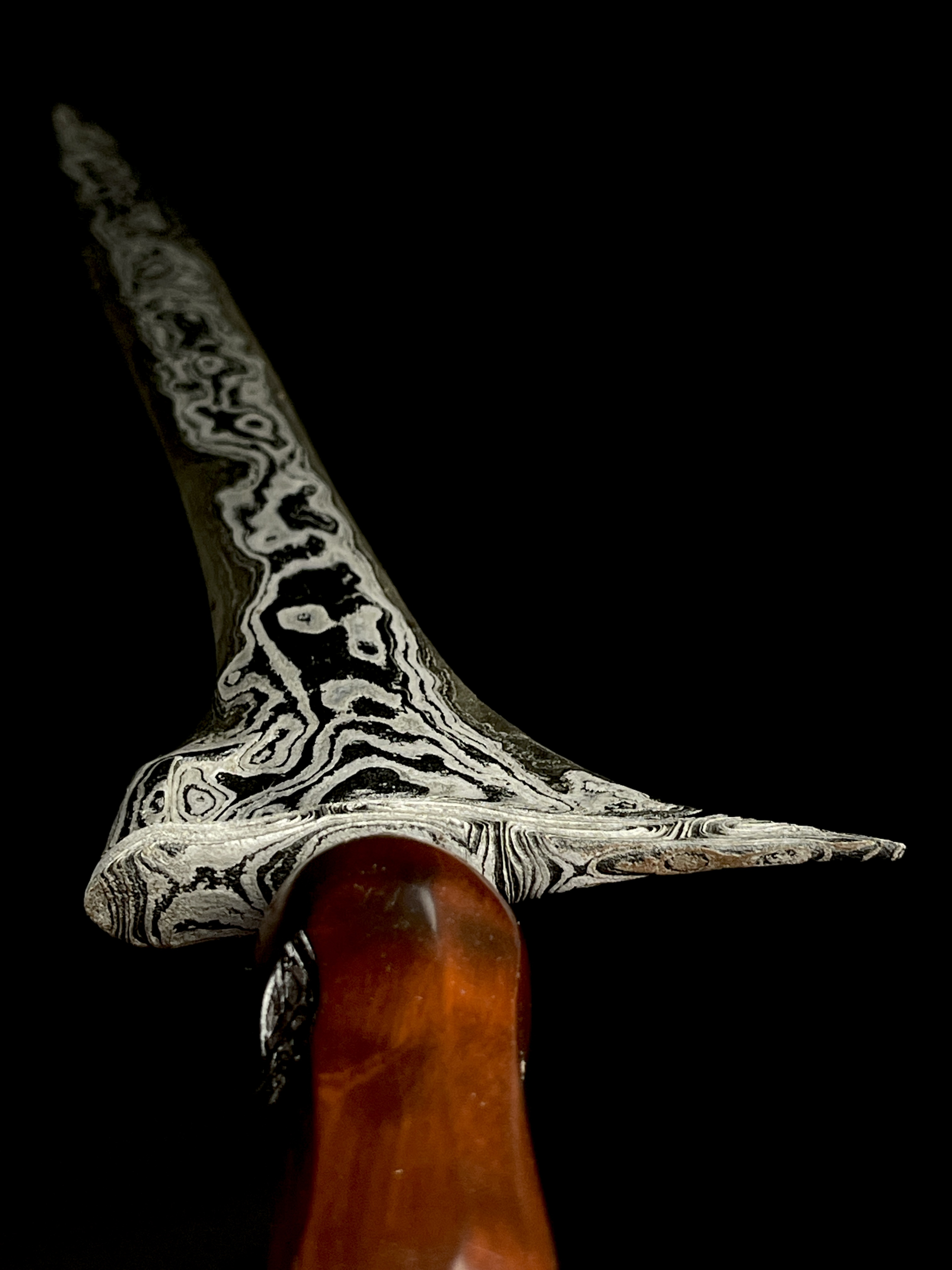 Keris Tilam Upih Pamor Mubyar Gonjo Lawe Saukel