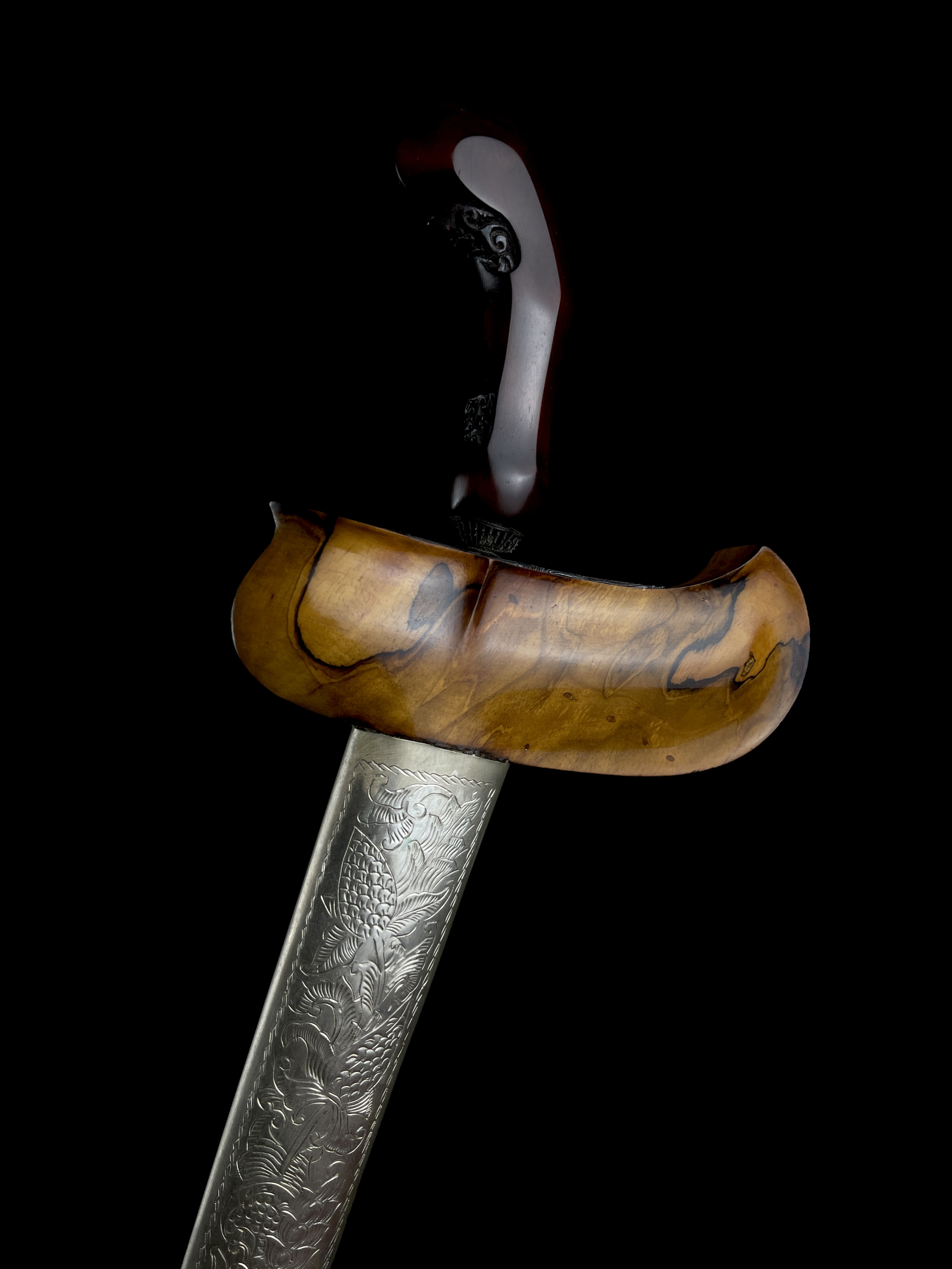 Keris Tilam Upih Pamor Mubyar Gonjo Lawe Saukel