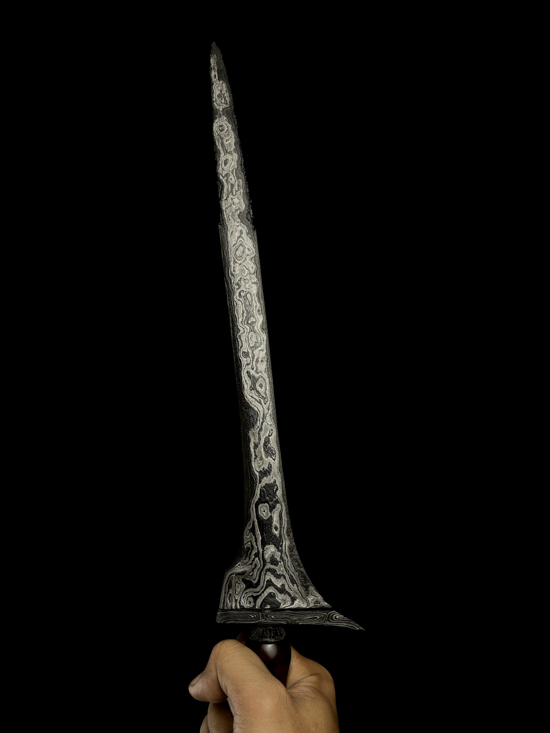 Keris Tilam Upih Pamor Mubyar Gonjo Lawe Saukel