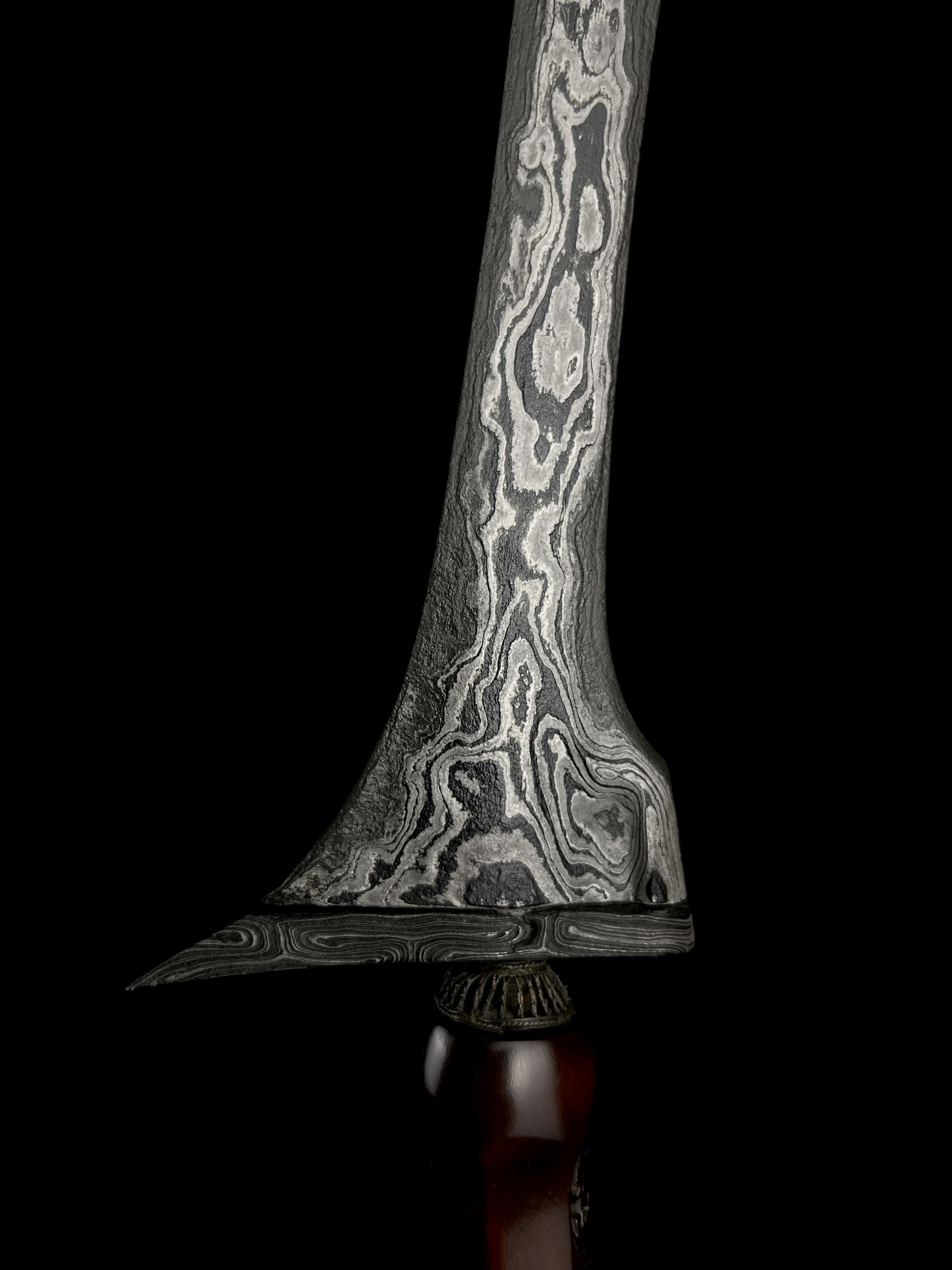 Keris Tilam Upih Pamor Mubyar Gonjo Lawe Saukel