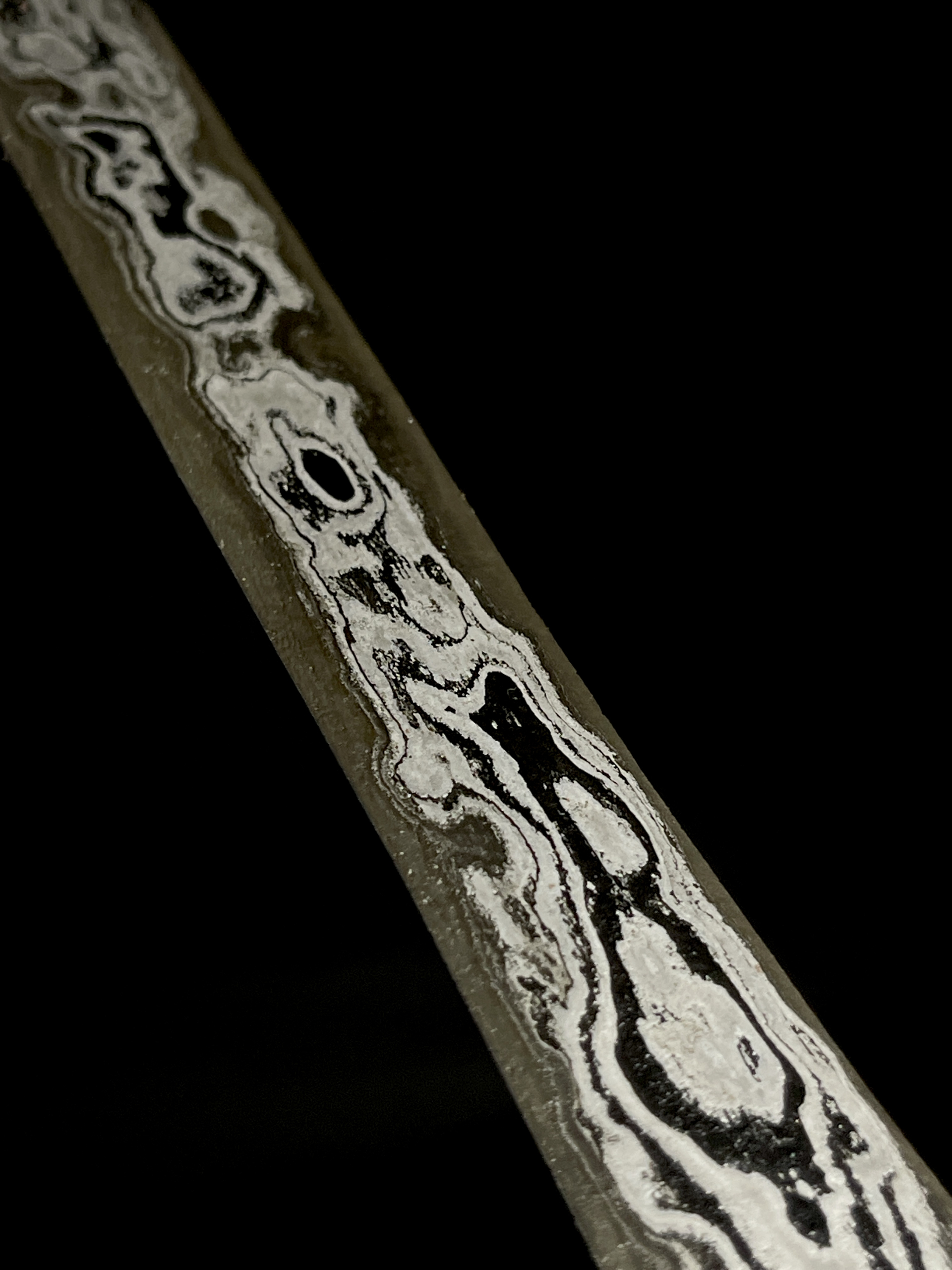 Keris Tilam Upih Pamor Mubyar Gonjo Lawe Saukel