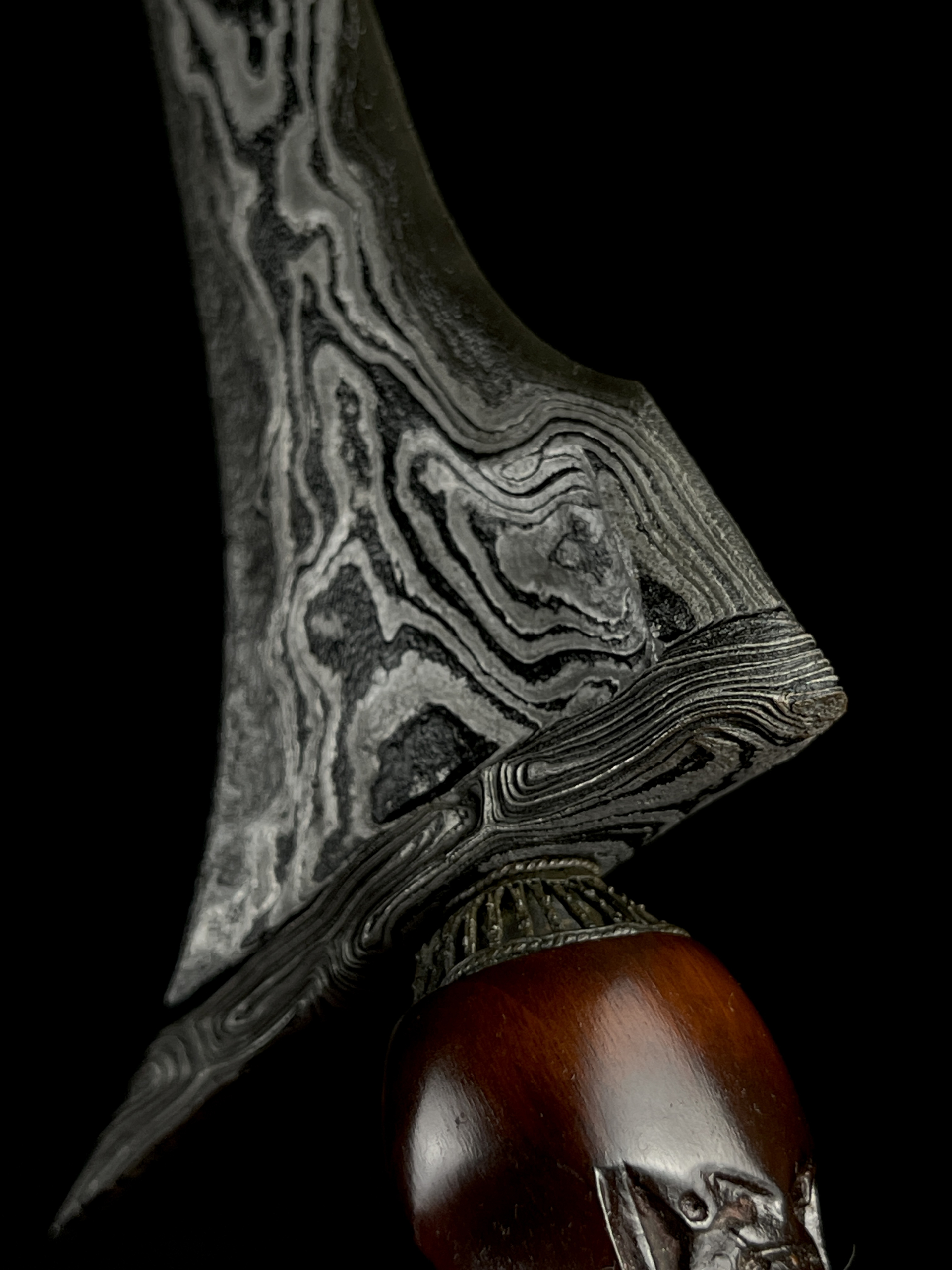 Keris Tilam Upih Pamor Mubyar Gonjo Lawe Saukel